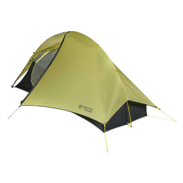 Hornet OSMO Ultralight Backpacking Tent 1P | 2025 NEMO Equipment 811666036704 Tents 1P / Birch Bud / Goodnight Grey