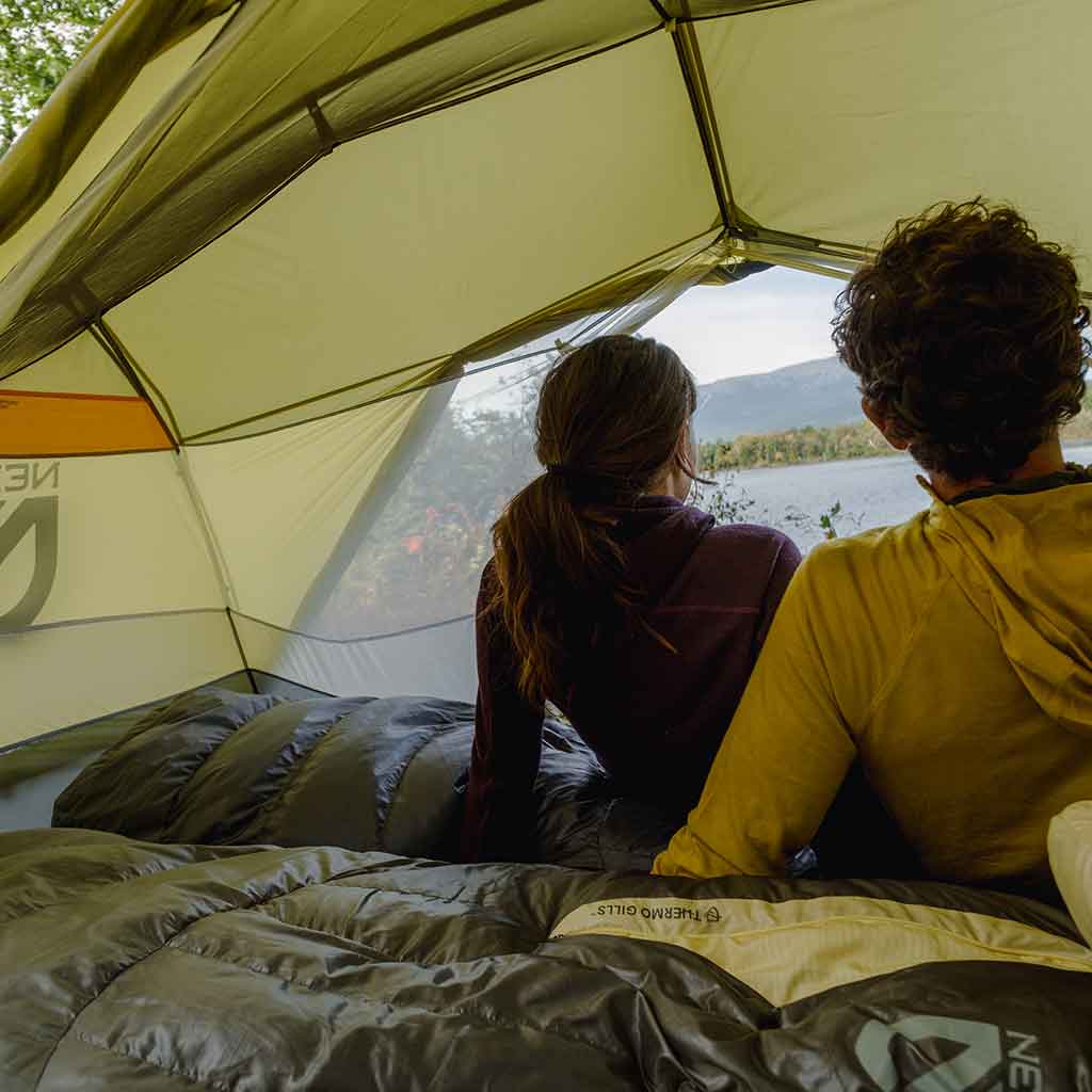 Hornet OSMO Ultralight Backpacking Tent 3P | 2025 NEMO Equipment 811666036728 Tents 3P / Birch Bud / Goodnight Grey