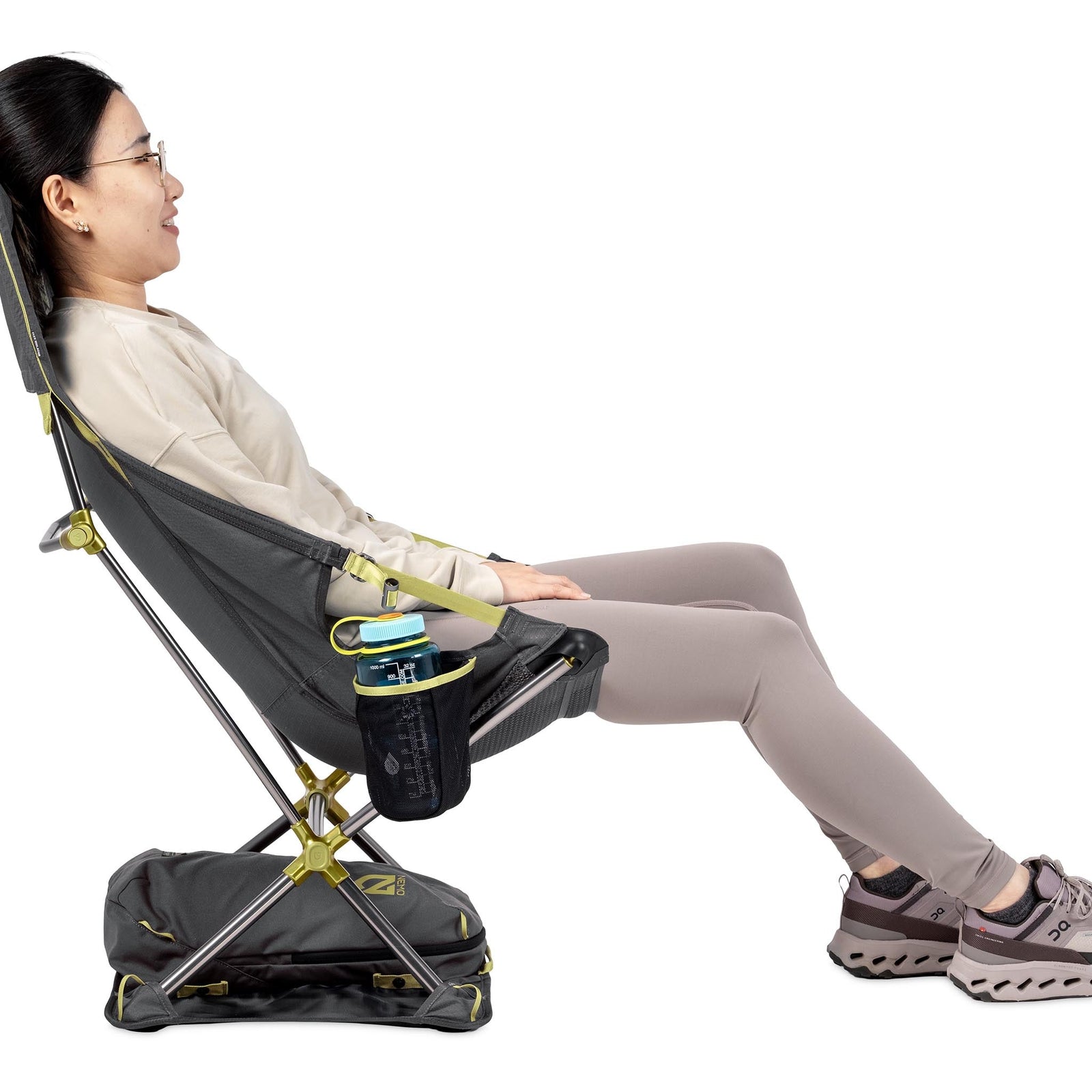 Satellite Reclining Camp Chair NEMO Equipment 811666038197 Chairs One Size / Quicksilver