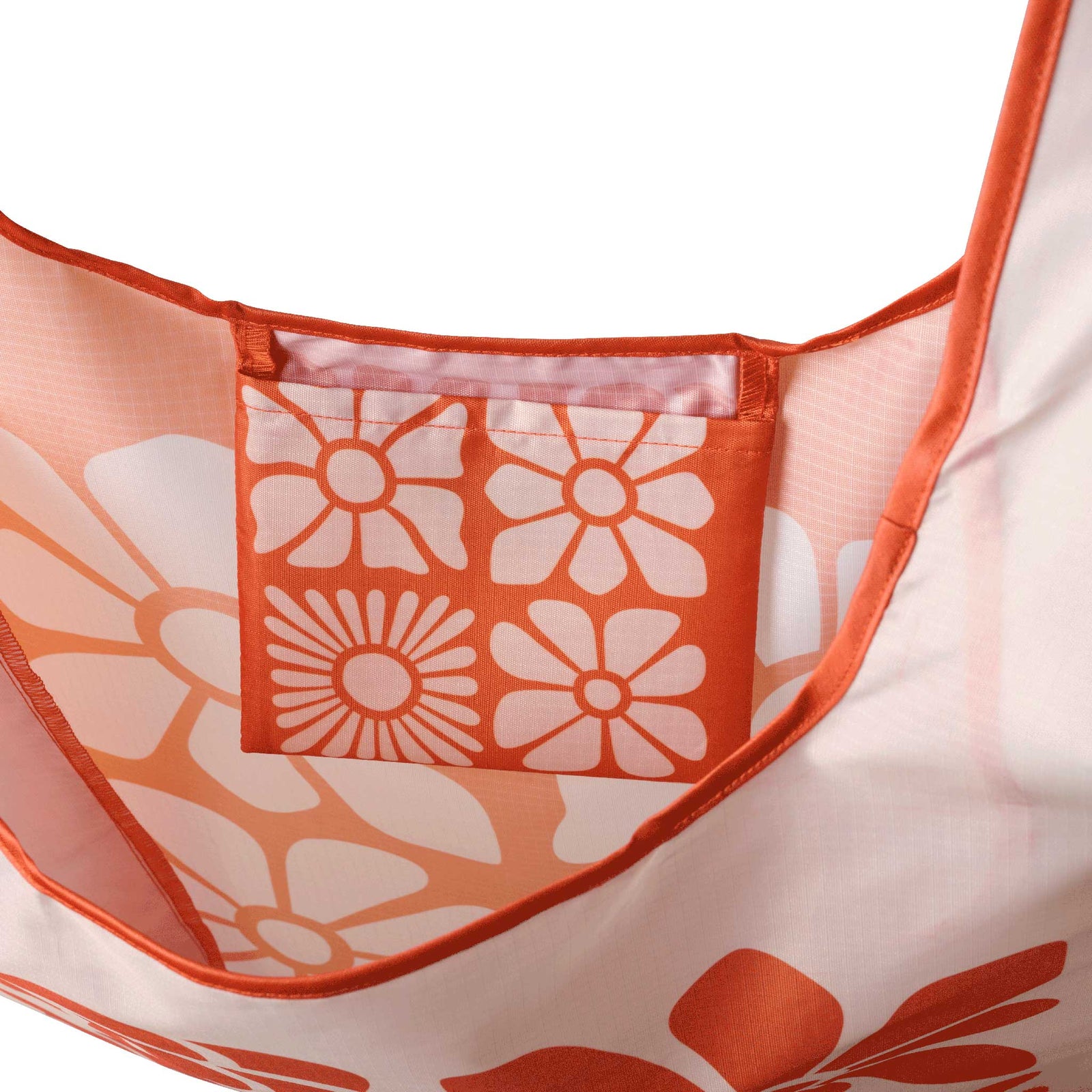 Pocket Tote Nomadix PTO-BIFL-EXO Tote Bags 11L / Big Flowerbed Expedition Orange