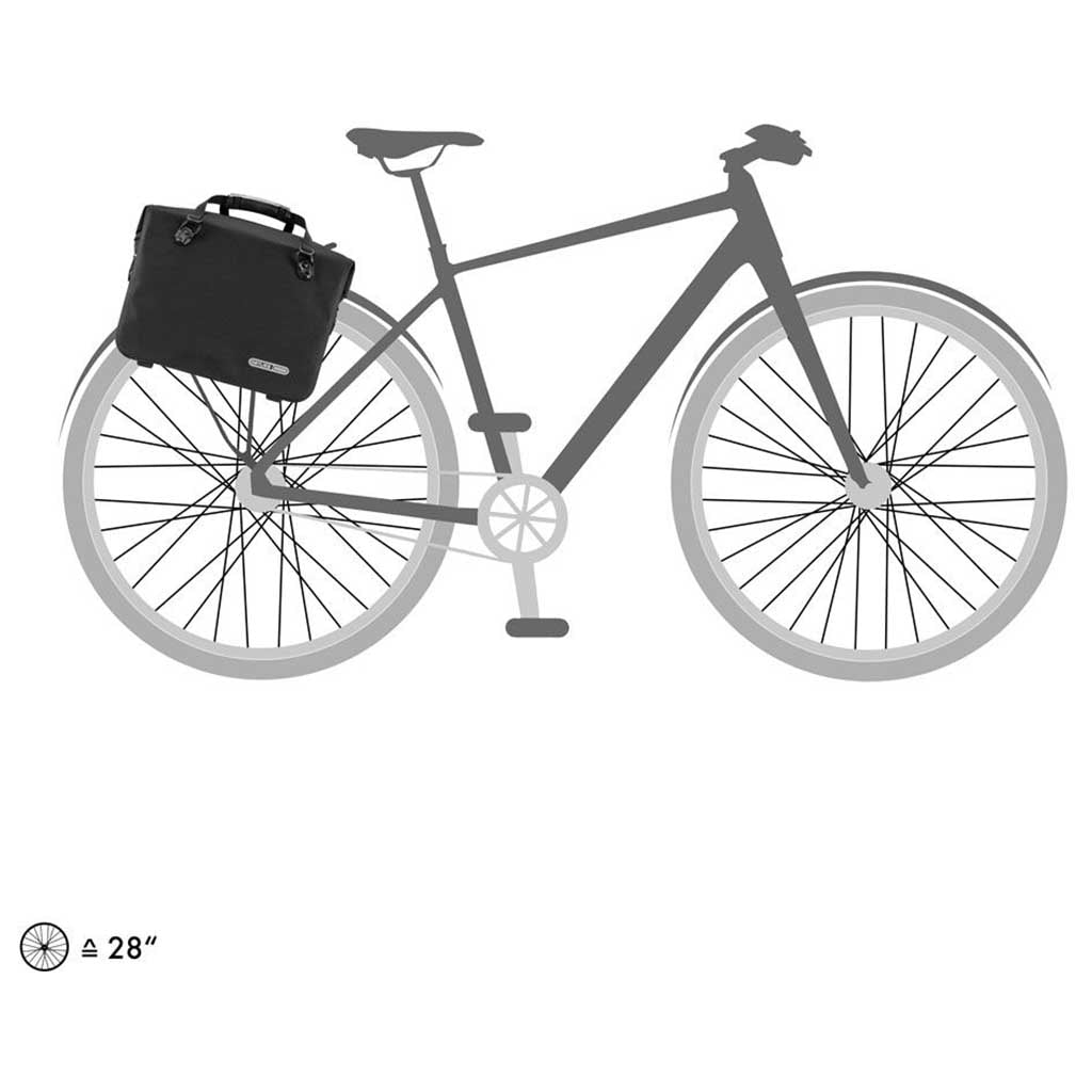 Office Bag | QL 2.1 ORTLIEB OF70704 Panniers 21L / Black Matt