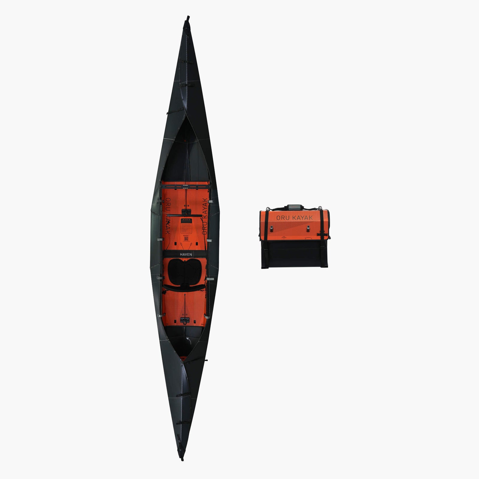 Haven TT Oru Kayak OKY402-BLA-TT-02 Kayaks 2P / Black