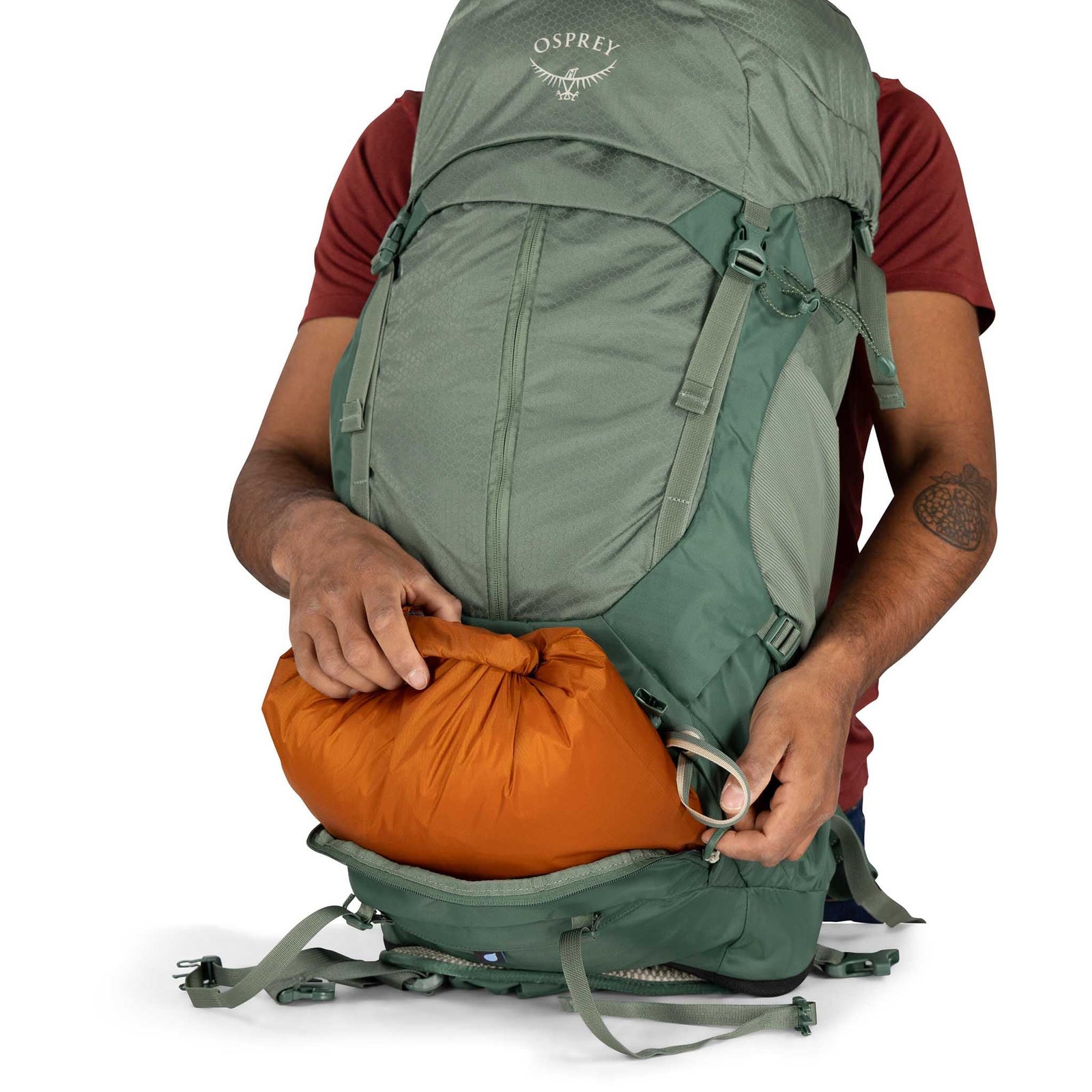 Stratos 44 | Men's Osprey 10007536 Backpacks 44L / Pine Leaf