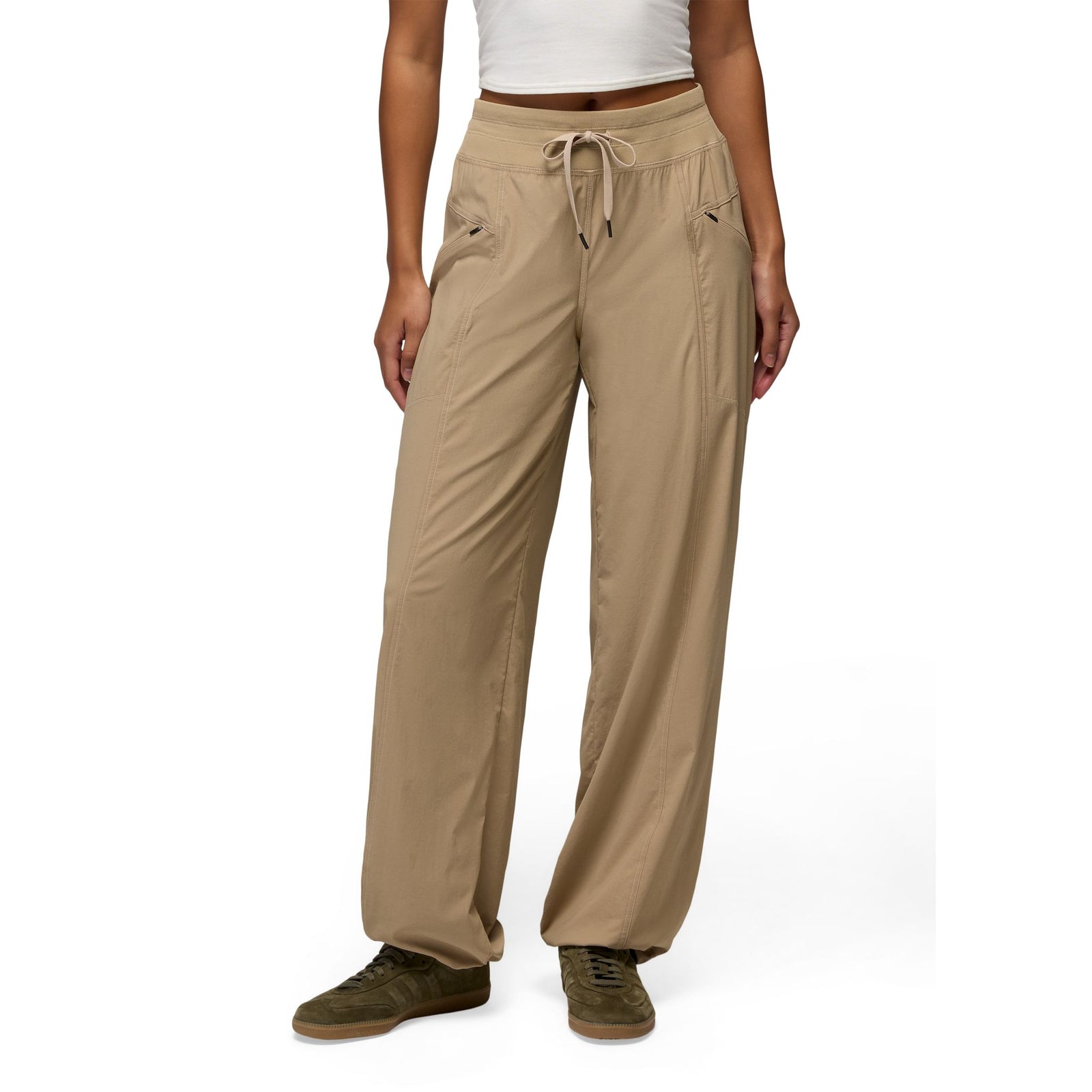 Koen Mid Rise Wide Leg Pant prAna Women's Trousers