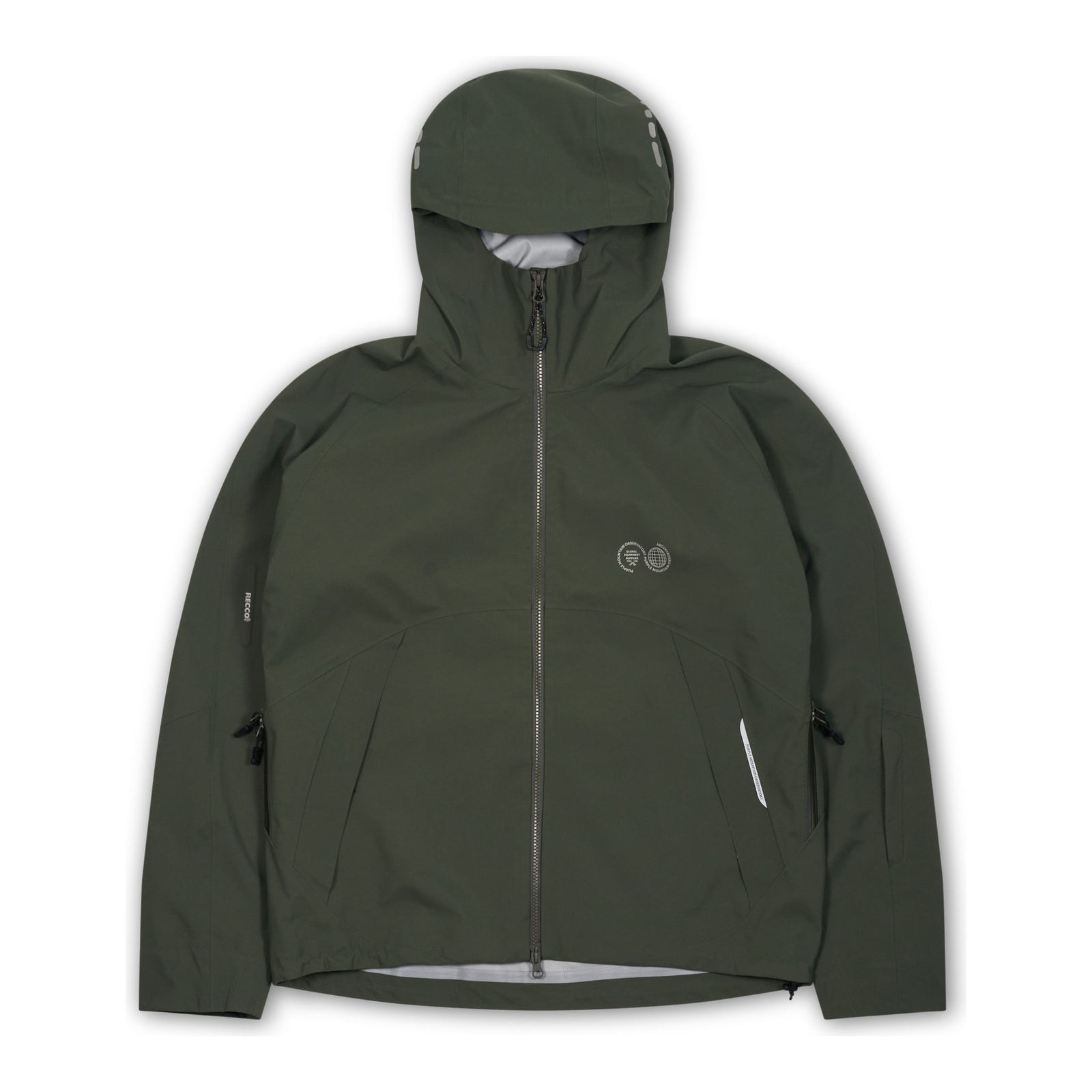 Stratos 3L Shell Purple Mountain Observatory Unisex Rain Jackets