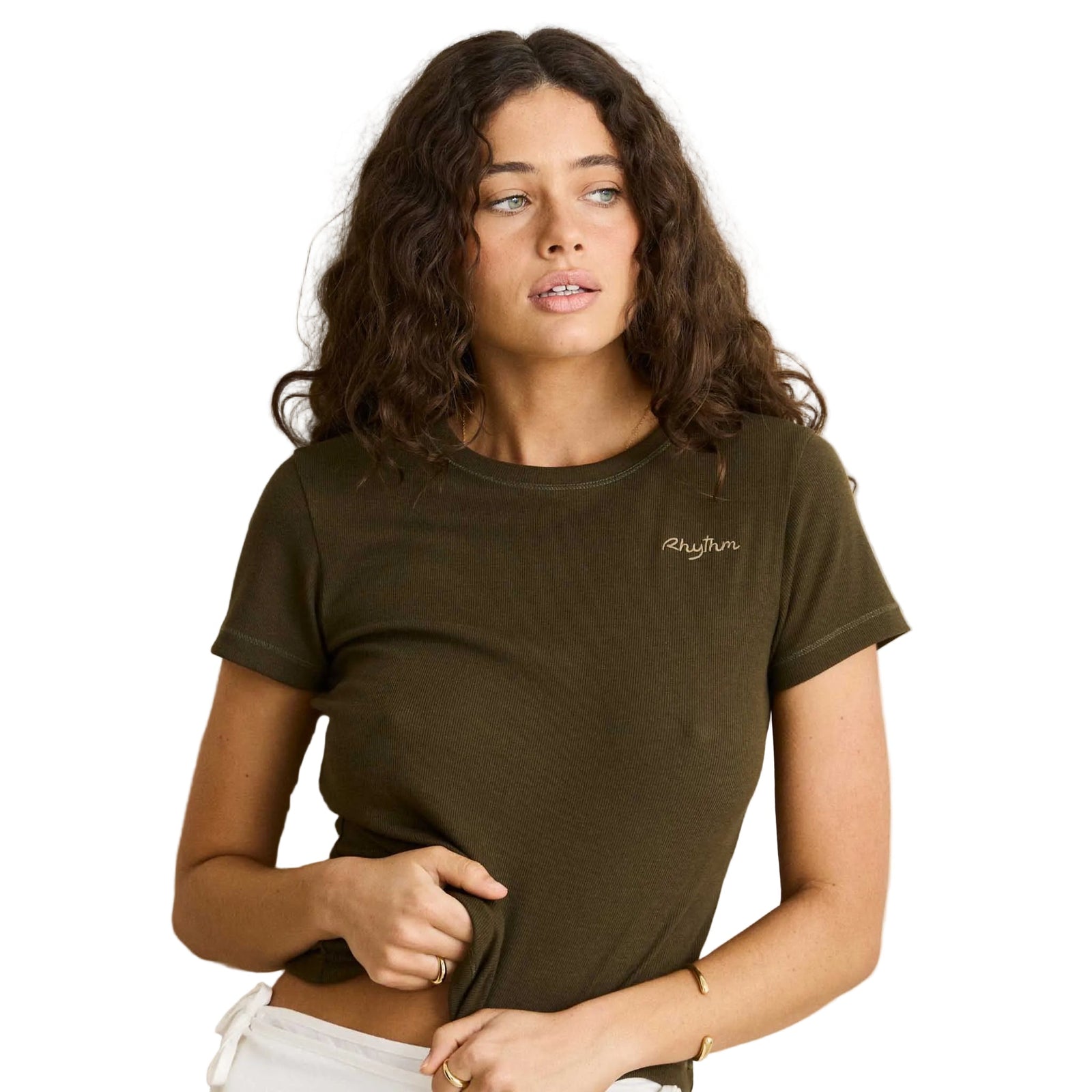 Everyday Rib Tee | Women's Rhythm Men's Tees