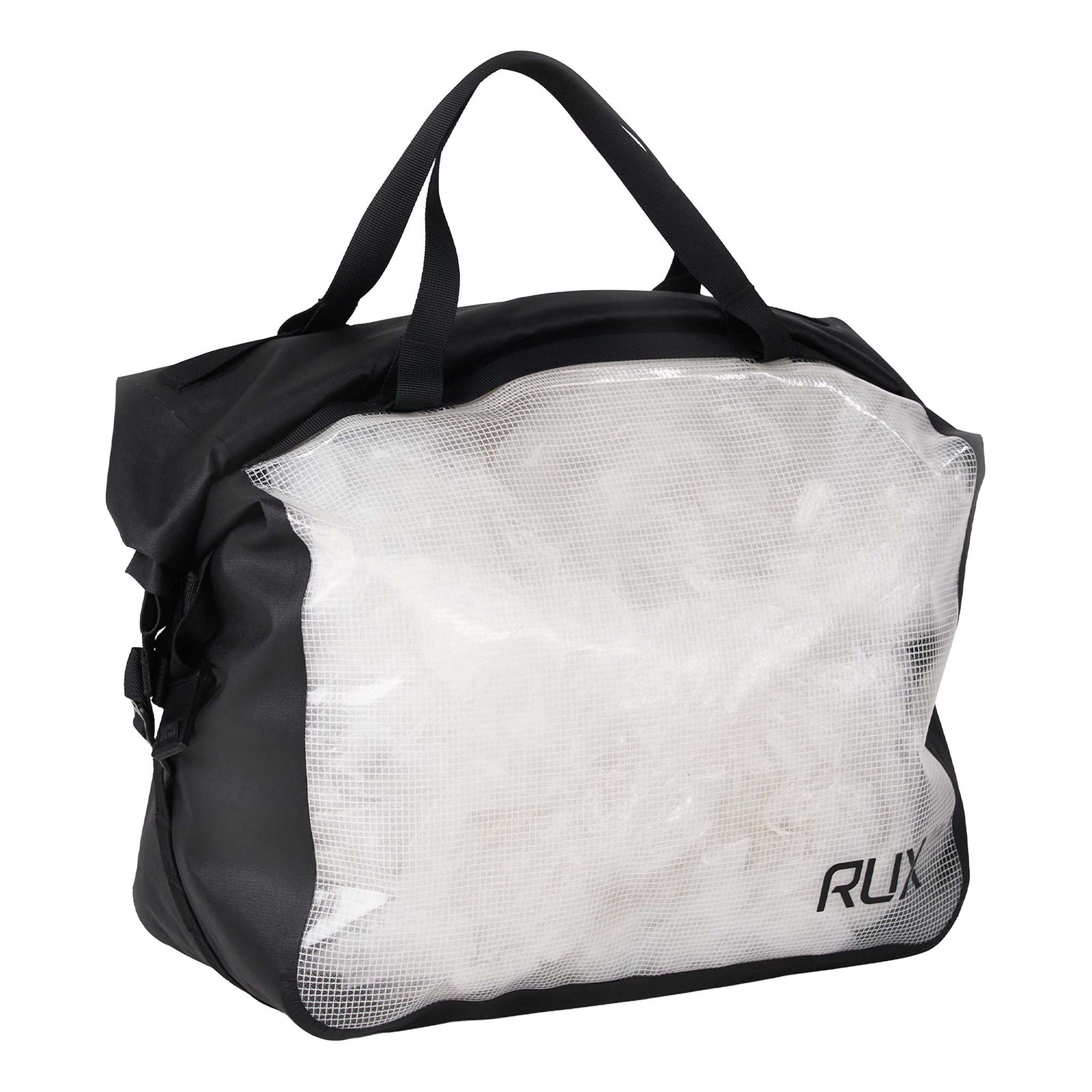 RUX Waterproof Packing Bag 20L RUX PK0126-A33WP-20B Camp Storage Bags 20L / Black With Clear