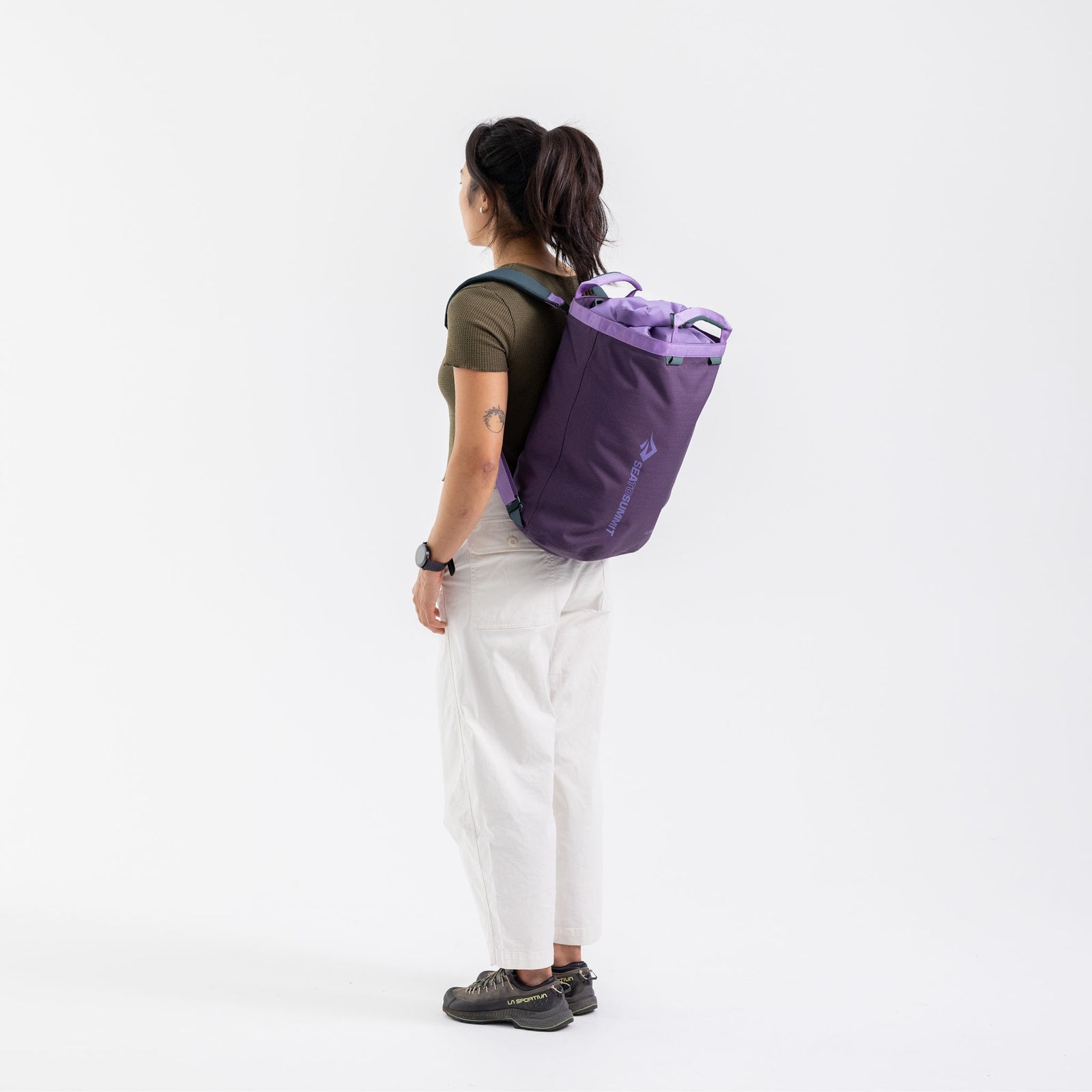 Meridian Waterproof Tote Pack Sea to Summit 59406 Tote Bags 25L / Purple