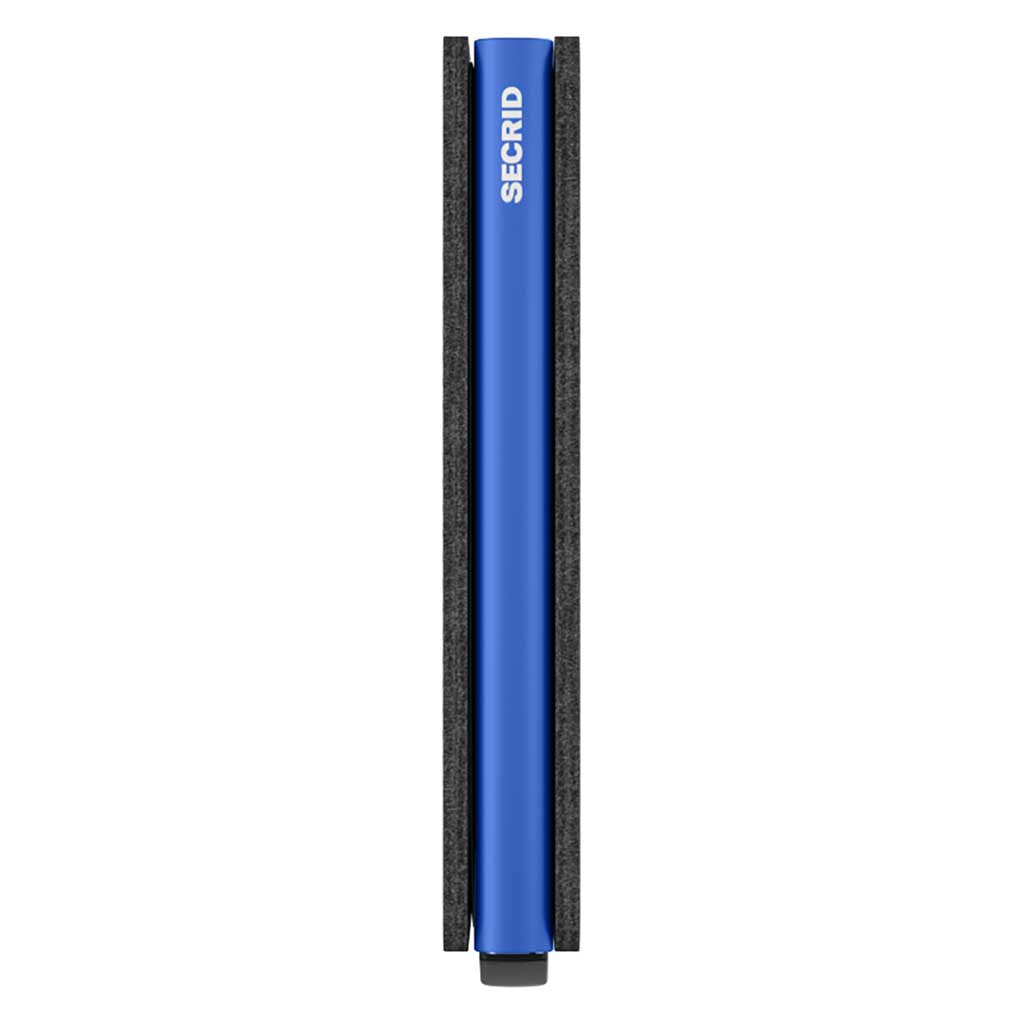Slimwallet Matte Secrid sm-black-blue Wallets One Size / Black/Blue