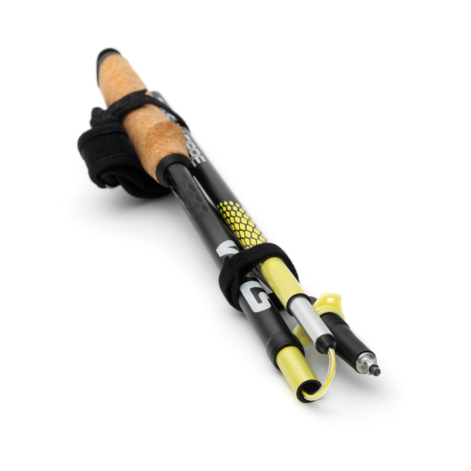 Running Poles Carbon Z | Fixed | 110cm Silva 38605 Walking Poles 110cm / Black/Yellow