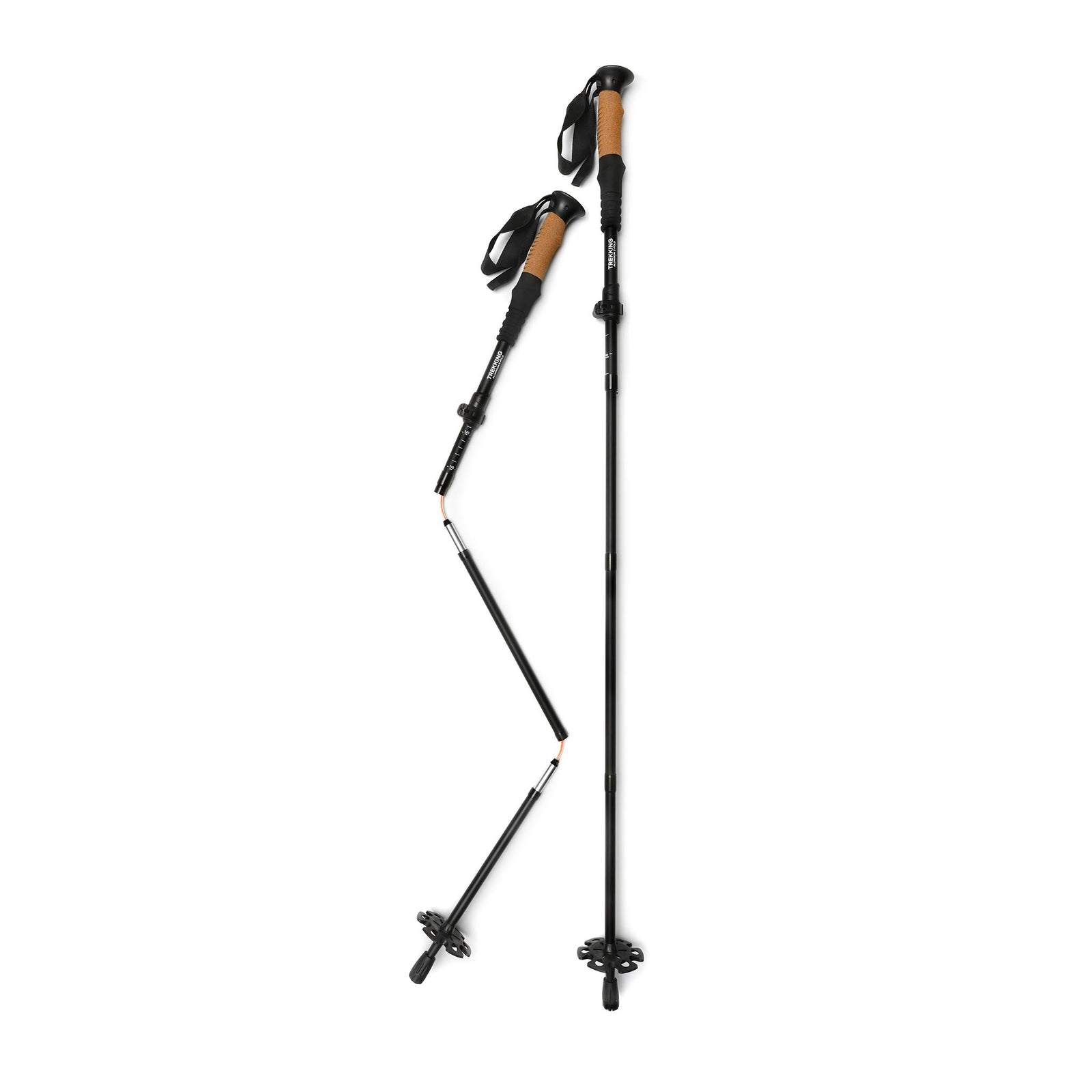 Trekking Poles | Alu Z-Fold | Adjustable | 115-135cm Silva 38455 Walking Poles 115-135cm / Black