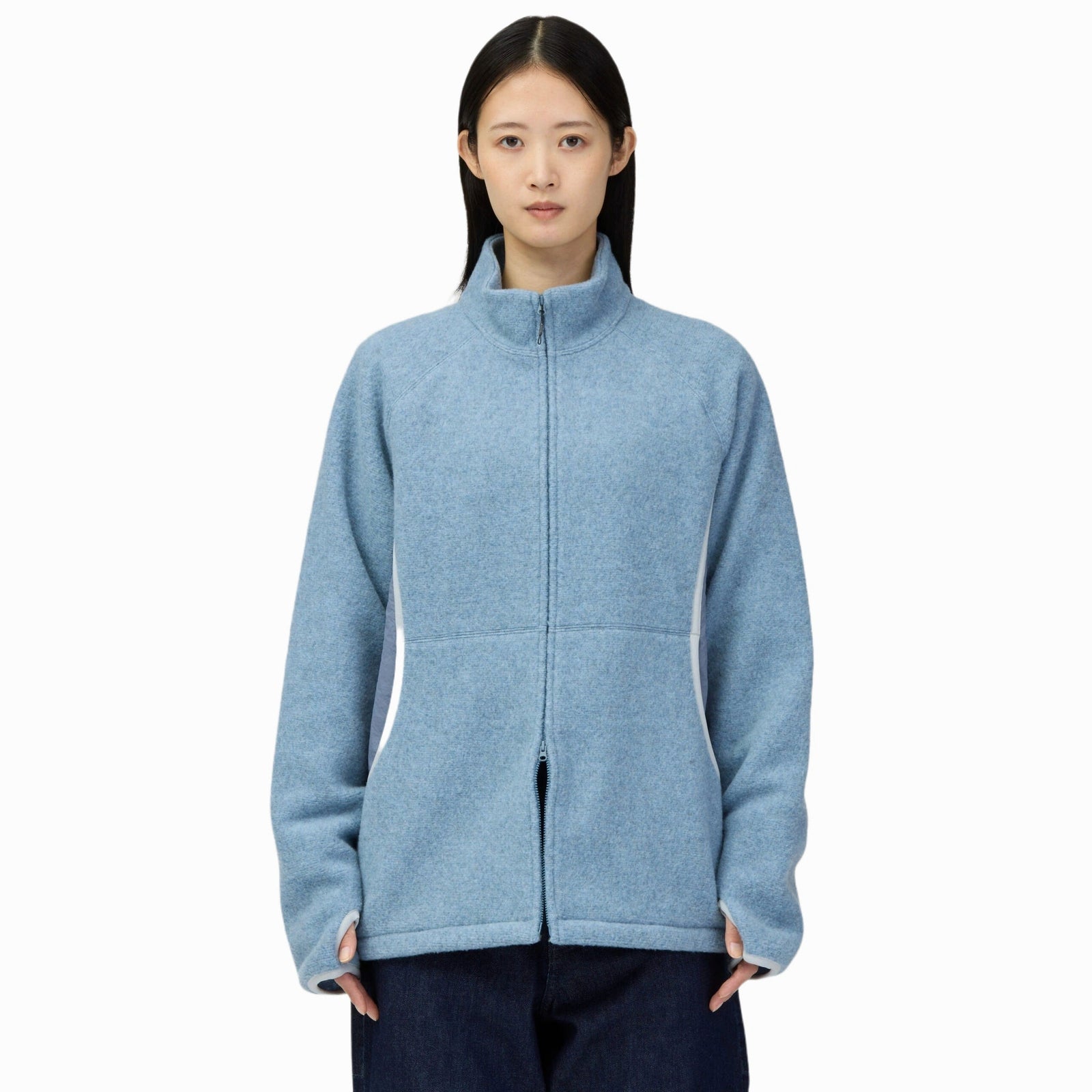 Calamai Wool Fleece Jacket Snow Peak Unisex Fleece Jackets