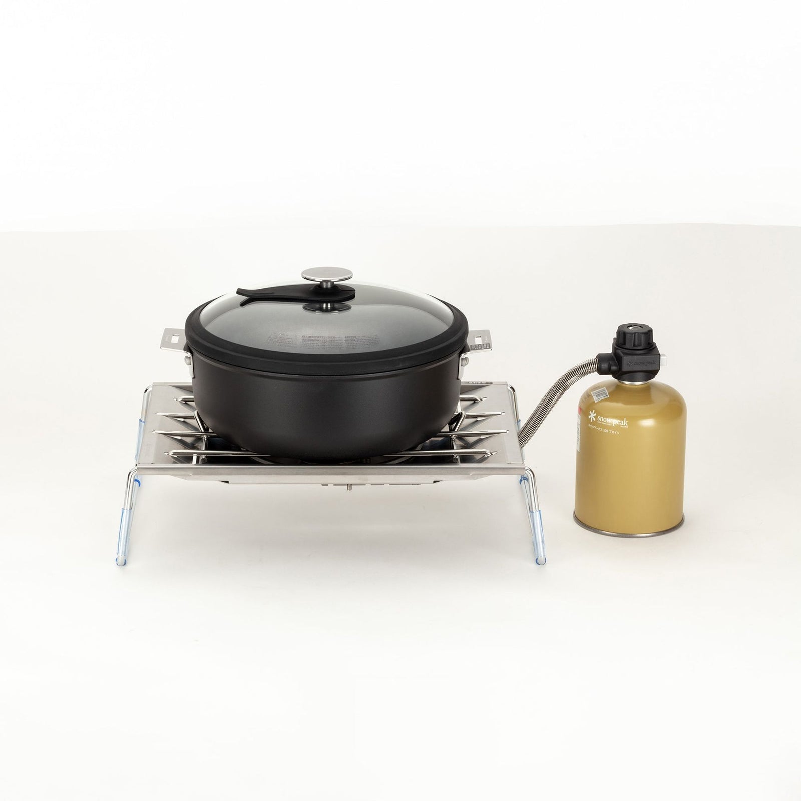 Flat Burner Snow Peak GS-450R-EU Camping Stoves One Size / Stainless Steel