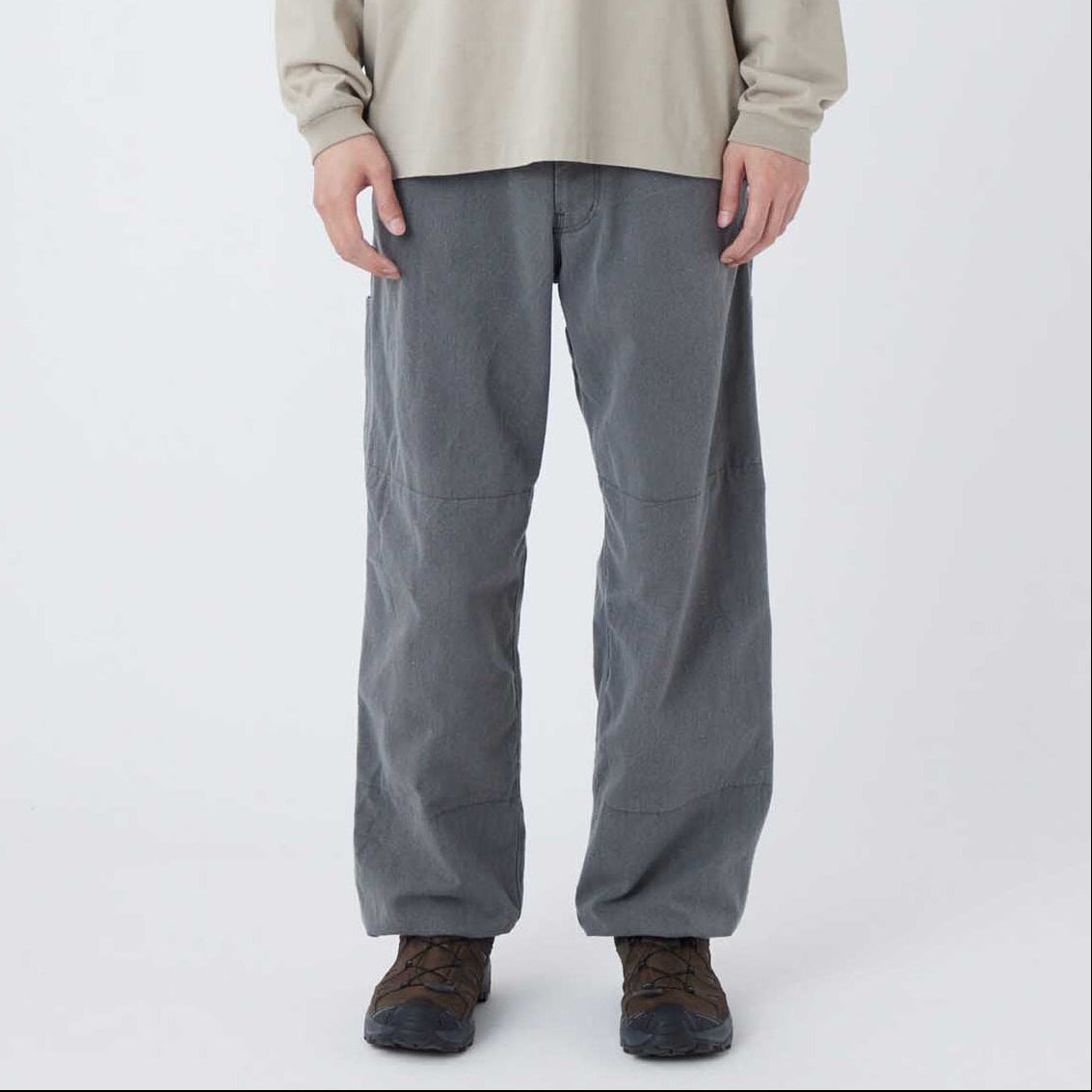 Sulfur Dyed Fade Pants Snow Peak Unisex Trousers