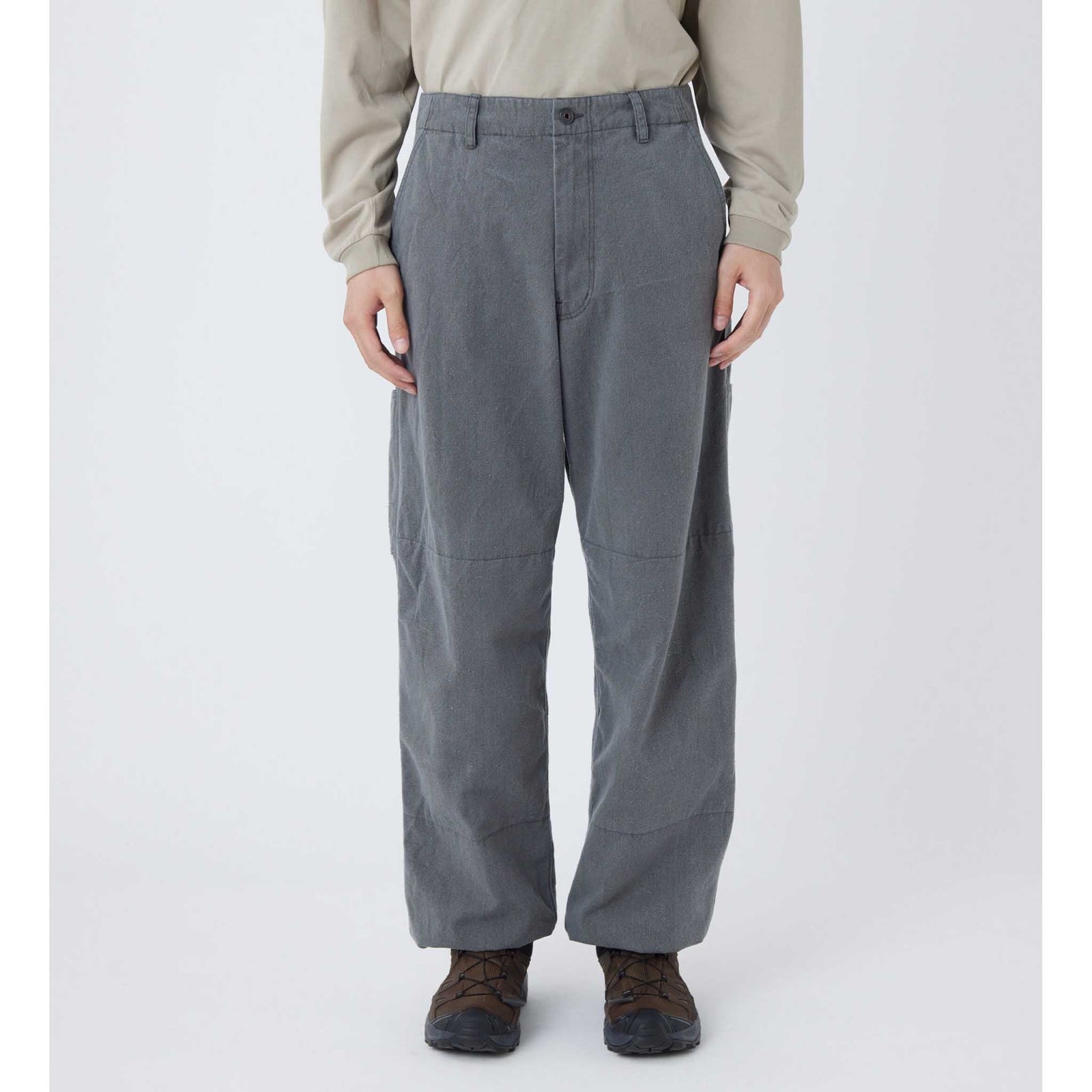 Sulfur Dyed Fade Pants Snow Peak Unisex Trousers