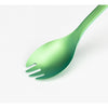 Titanium Colour Spork Snow Peak SCT-004GR Forks & Spoons One Size / Green