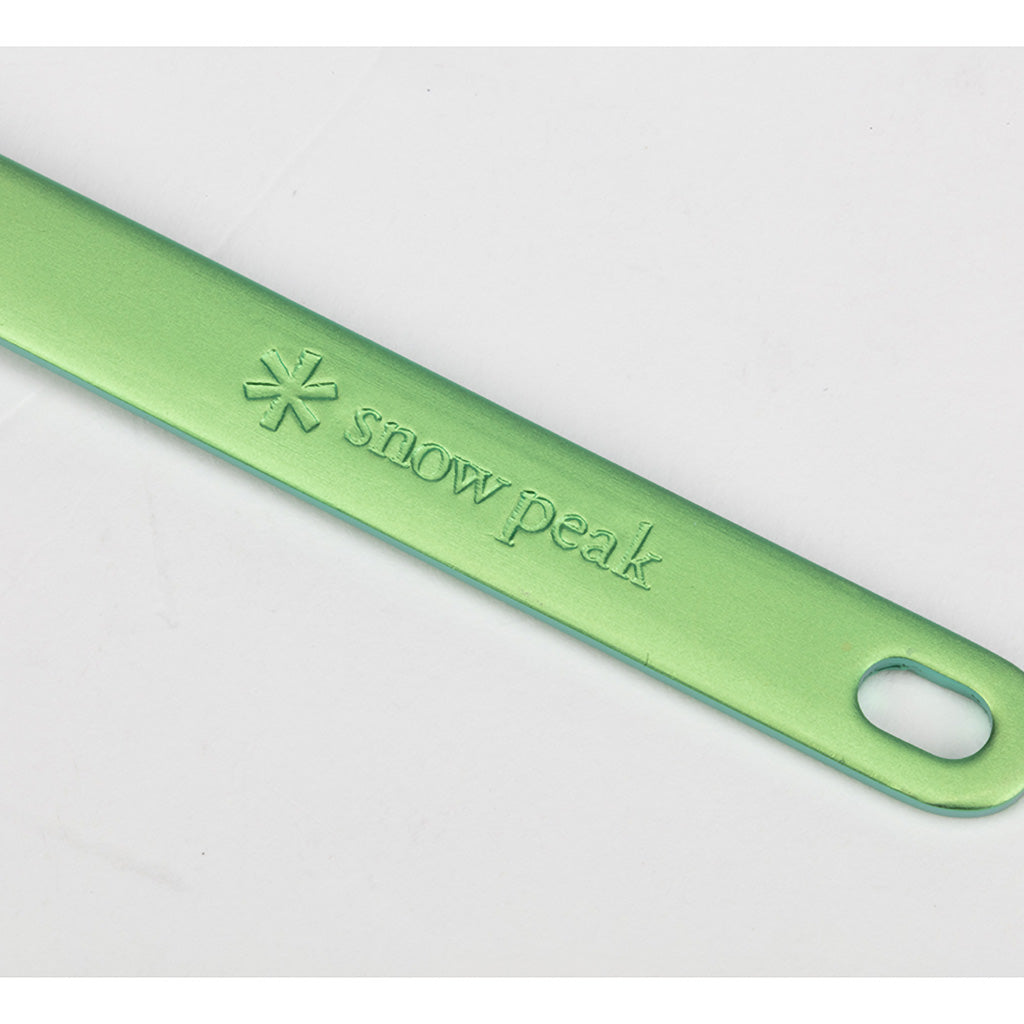 Titanium Colour Spork Snow Peak SCT-004GR Forks & Spoons One Size / Green