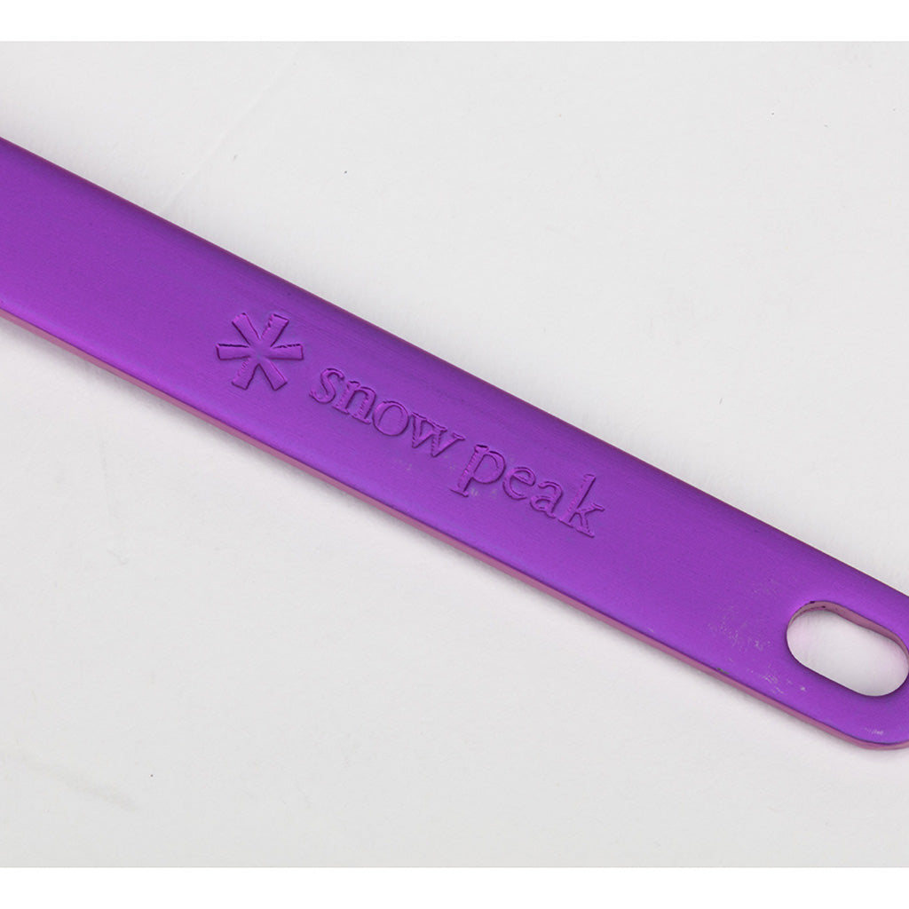 Titanium Colour Spork Snow Peak SCT-004PR Forks & Spoons One Size / Purple