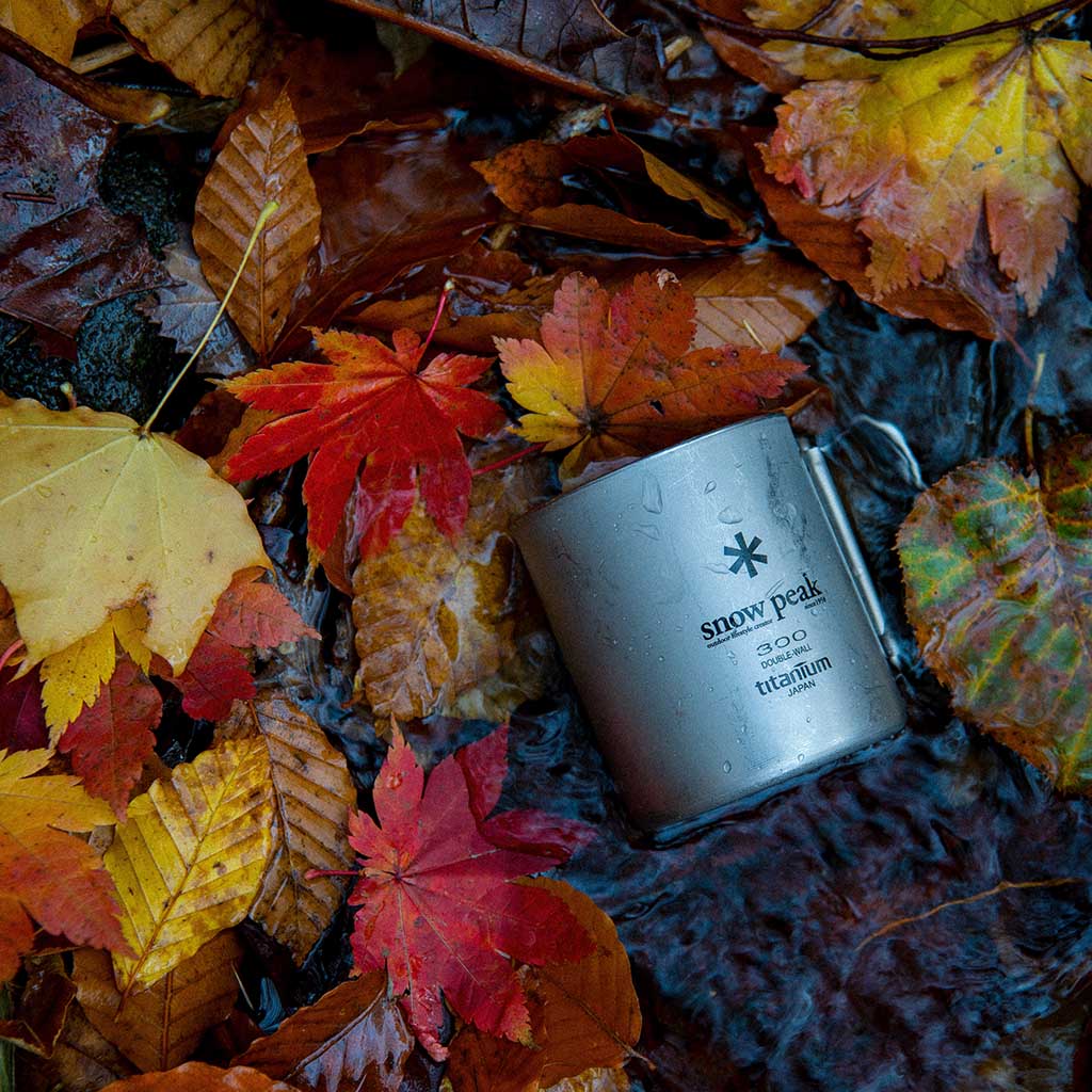 Titanium Double Wall Mug Snow Peak Cups