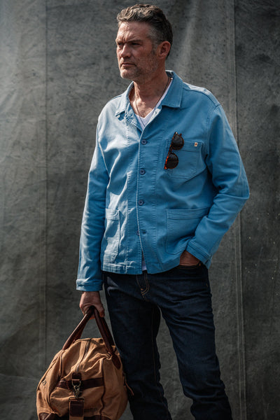 Blue Bolt Chore Jacket &SONS BBOLT-1 Men's Chore Jackets Small / Blue