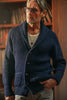 Pioneer British Wool Cardigan &SONS Men's Knitted Cardigans