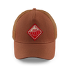 Trucker Badge Cap &SONS TPBCT-01 Caps & Hats One Size / Rust Tan