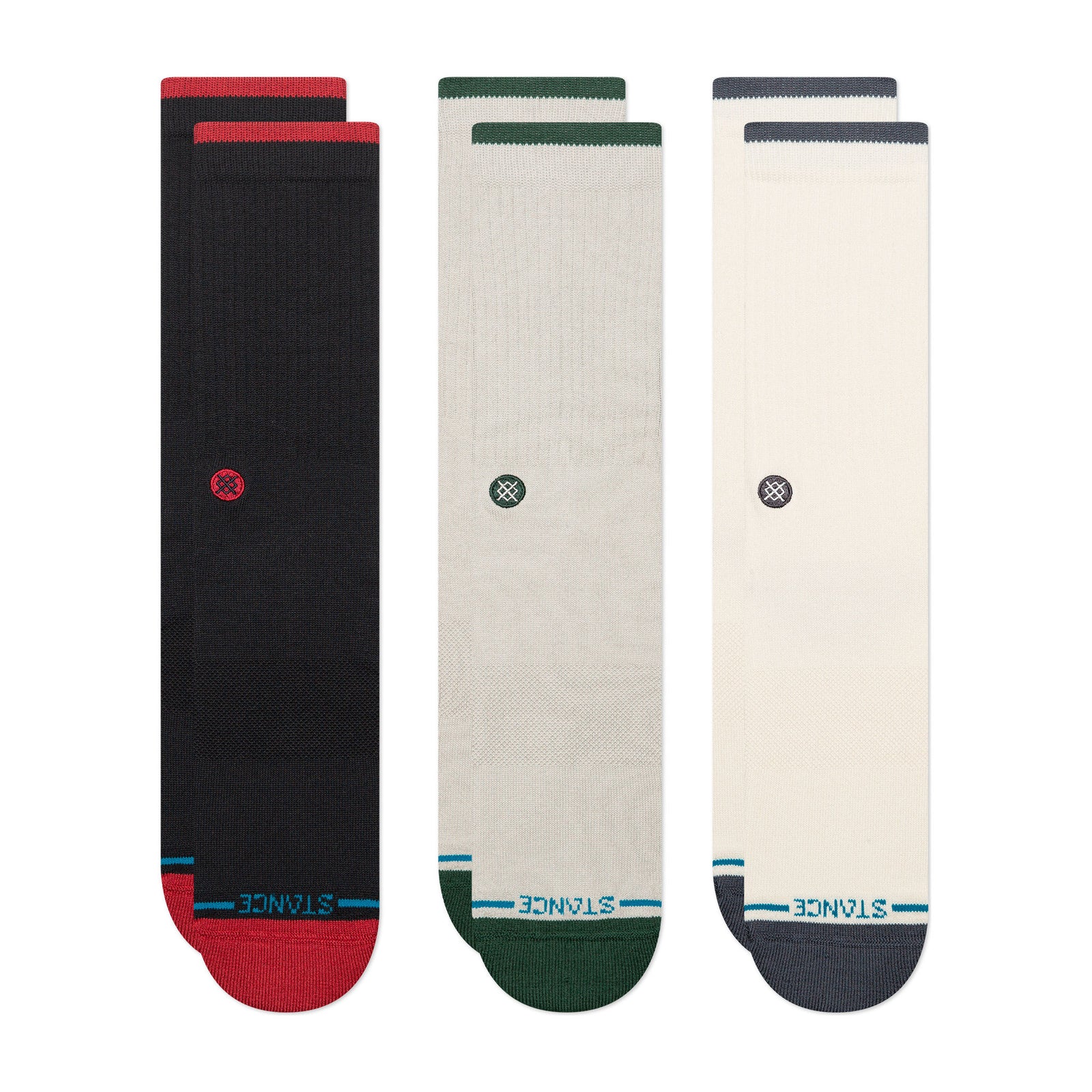 Toner Crew | 3 Pack Stance Men's Socks