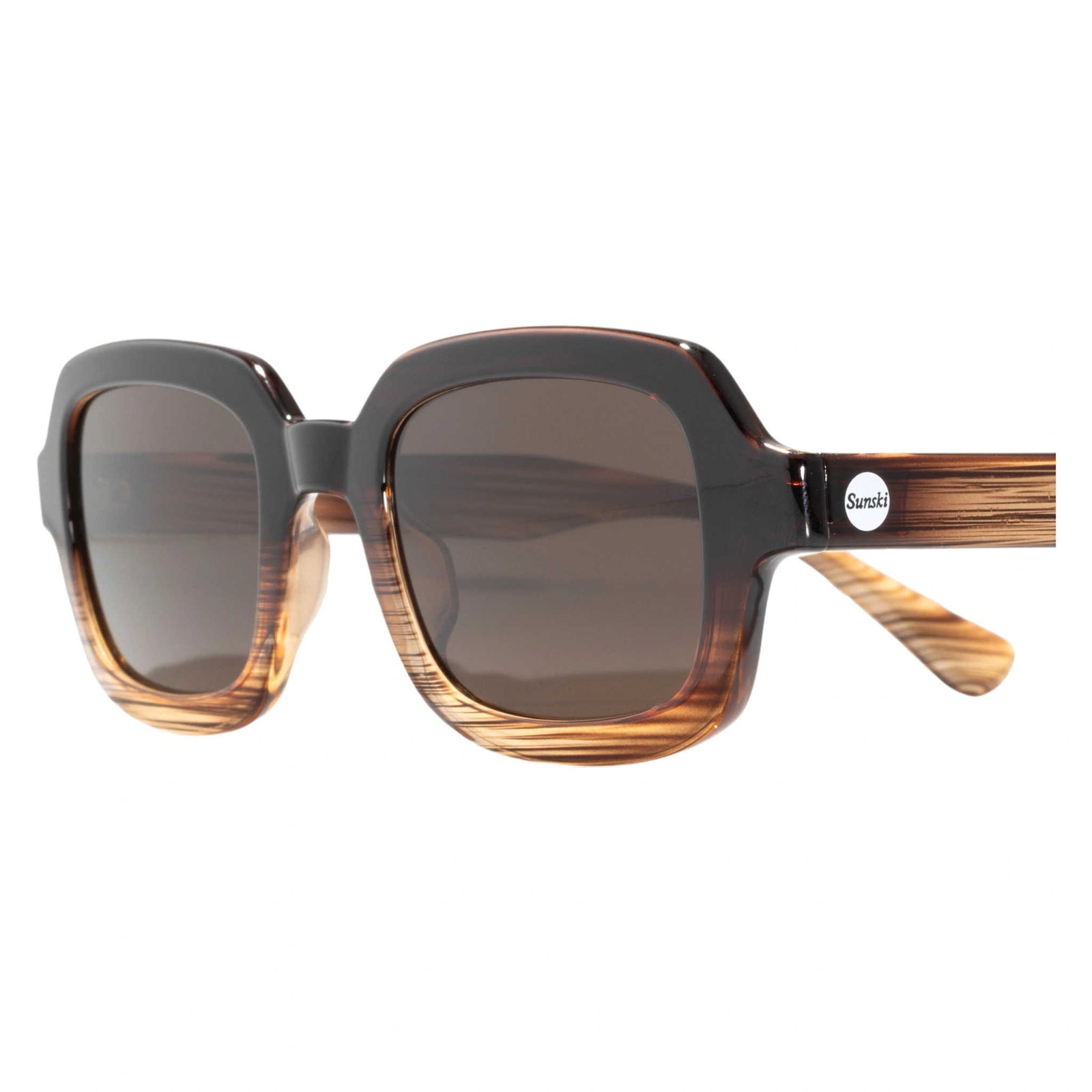 Lago Sunski SUN-LA-WTA Sunglasses One Size / Wire Tortoise Amber