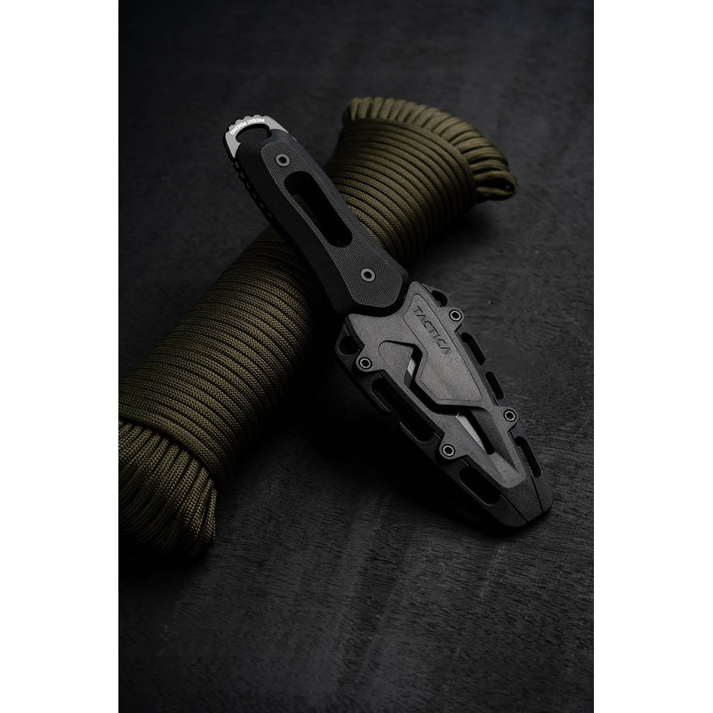K.220 Search & Rescue Knife | Compact TACTICA TCK0220CB-BLKBLK Knives One Size / Black - Blunt