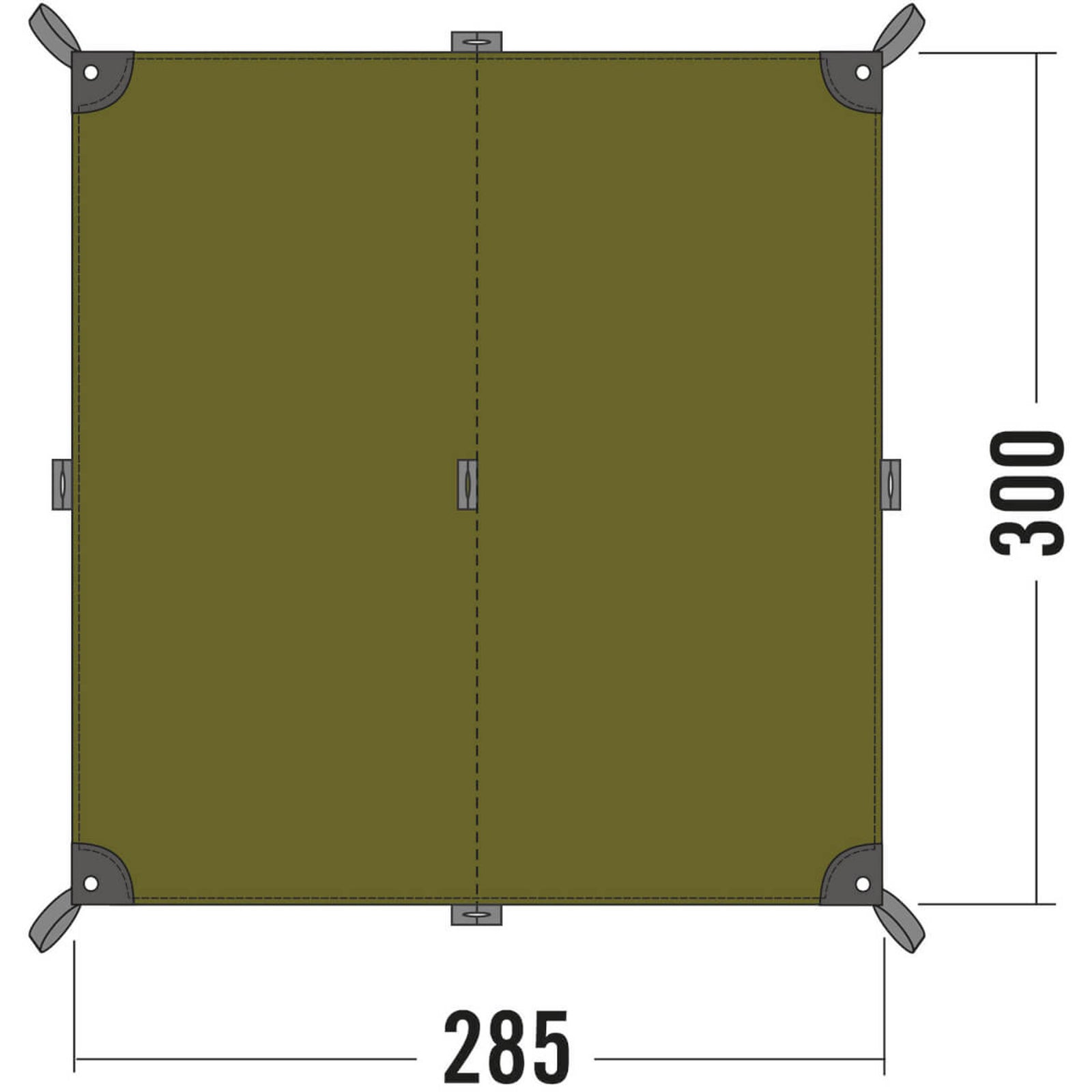 Tarp 2 Tatonka tatonka-2490.333 Tarps One Size / Light Olive