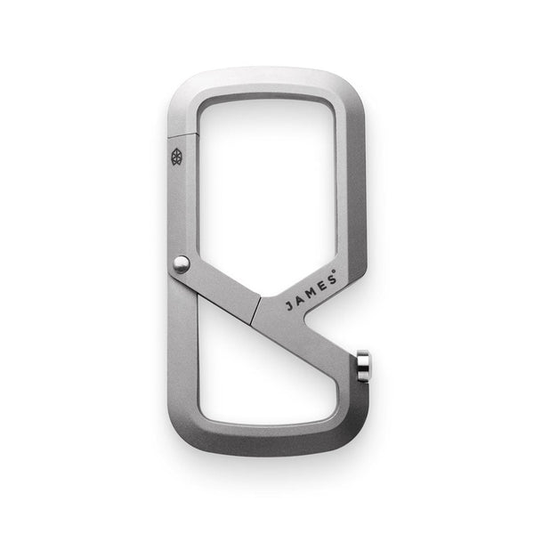 The Mehlville The James Brand ES201930-10 Keyrings One Size / Titanium