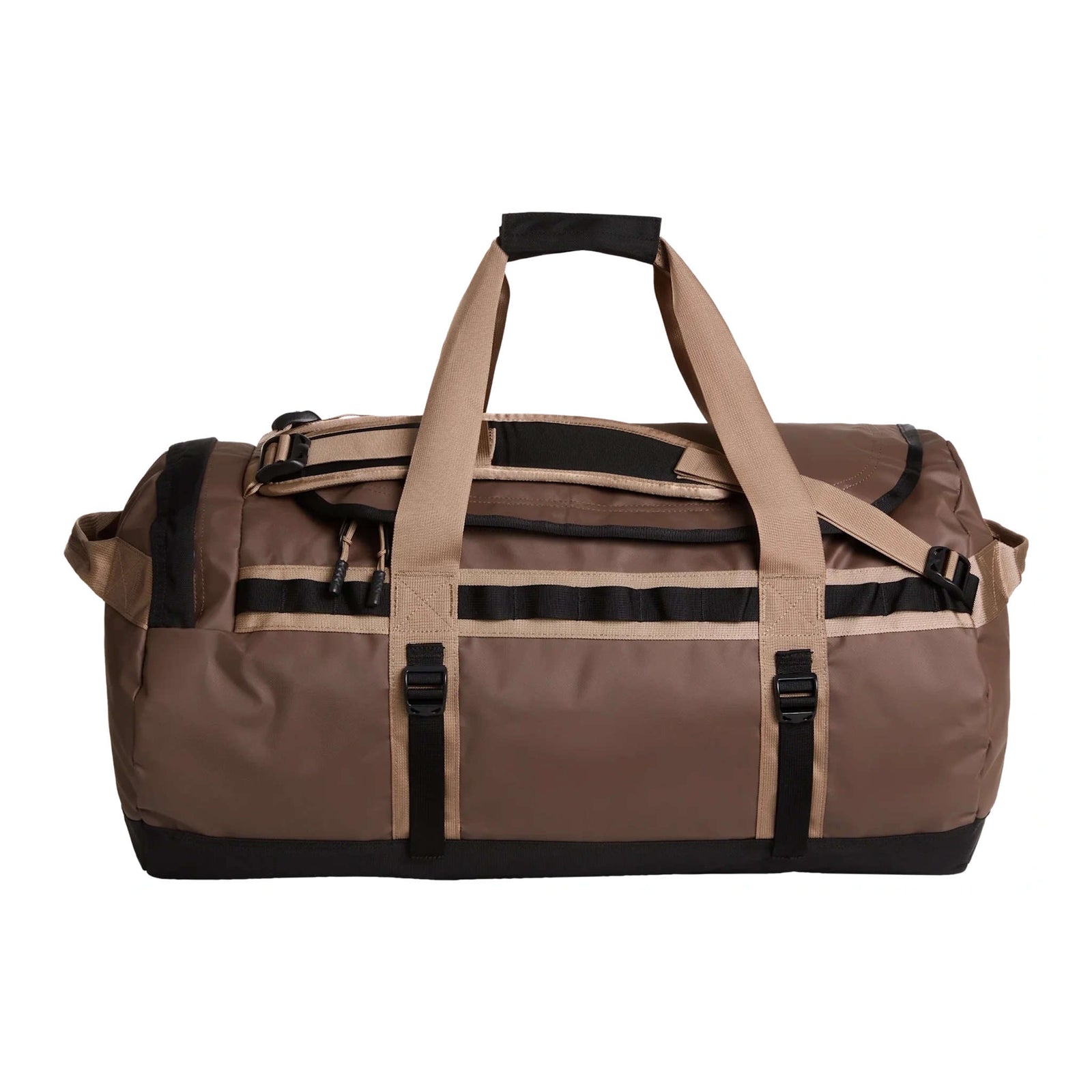Base Camp Duffle - M The North Face NF0A52SAXE7-OS Duffle Bags 71L / Smokey Brown/TNF Black/Garnet