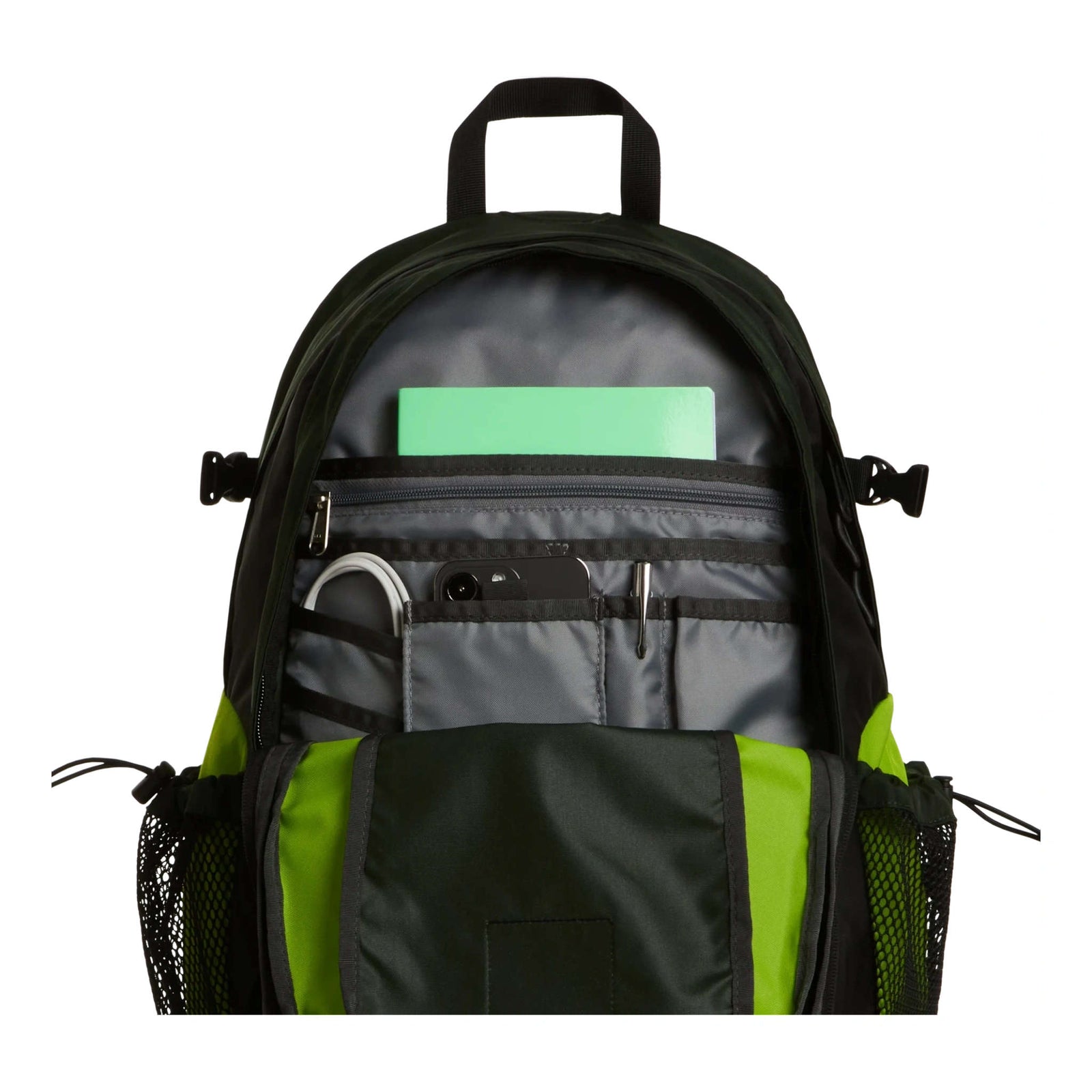 Hot Shot SE Backpack The North Face NF0A3KYJZ5K-OS Backpacks 30L / Sport Moss/Bottle Green/TNF Black