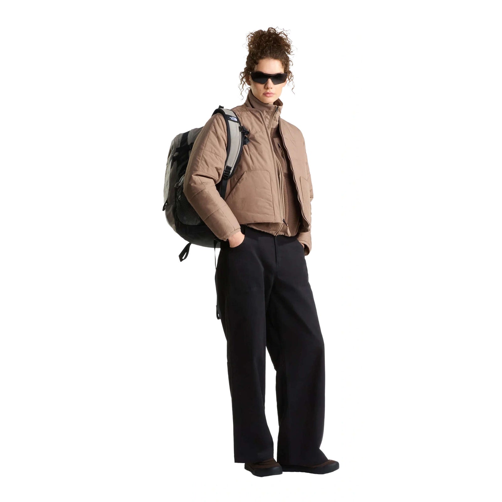 Hot Shot SE Backpack The North Face NF0A3KYJY24-OS Backpacks 30L / Stone Slab/Cumulus Cloud/TNF Black