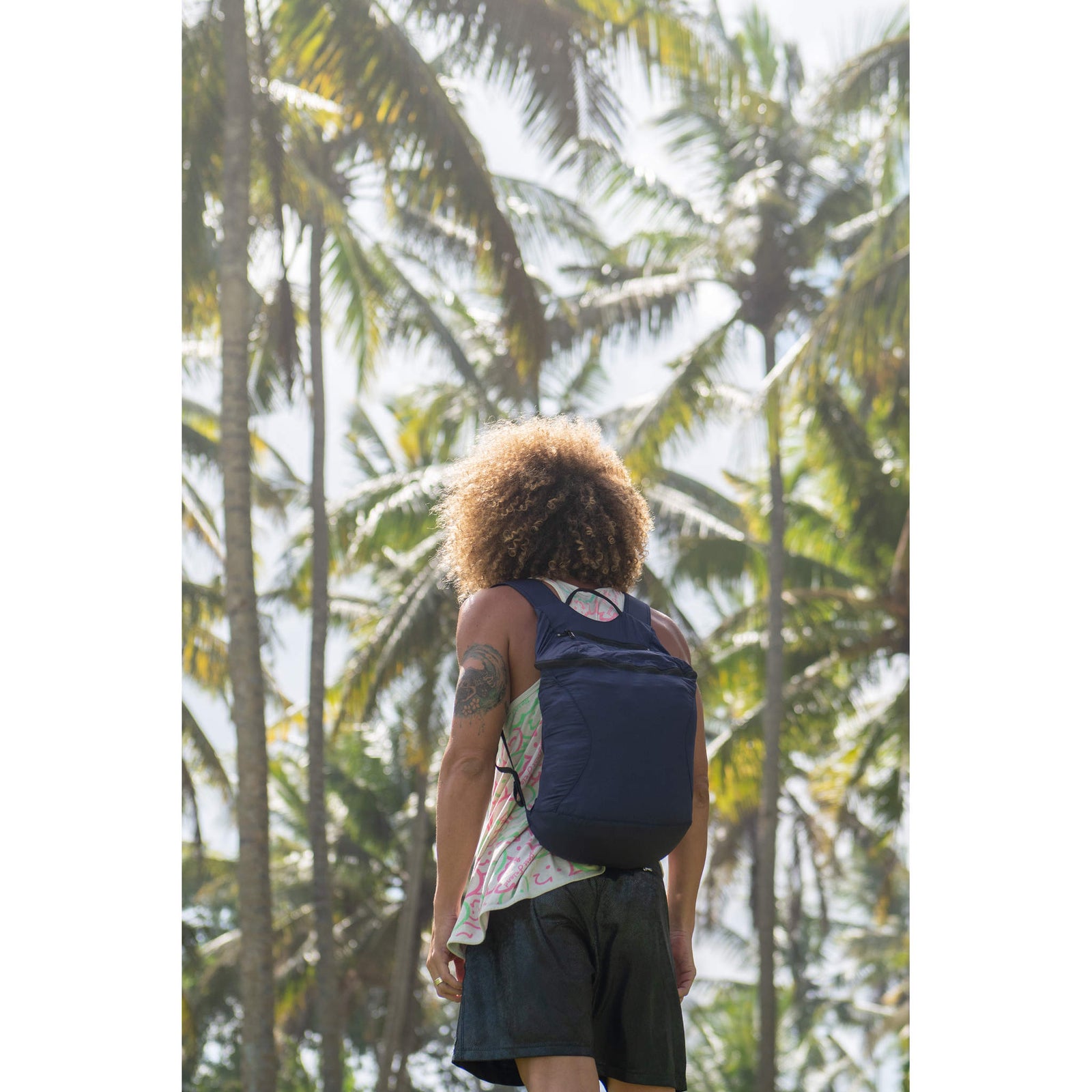 Backpack Plus Ticket To The Moon TMPBP06 Backpacks 25L / Navy Blue