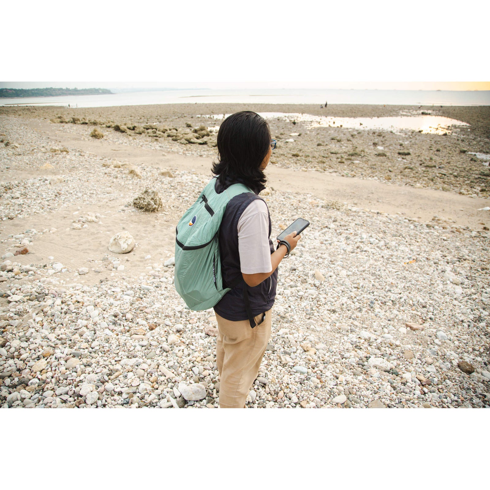 Backpack Plus Ticket To The Moon TMPBP89 Backpacks 25L / Petrol Green