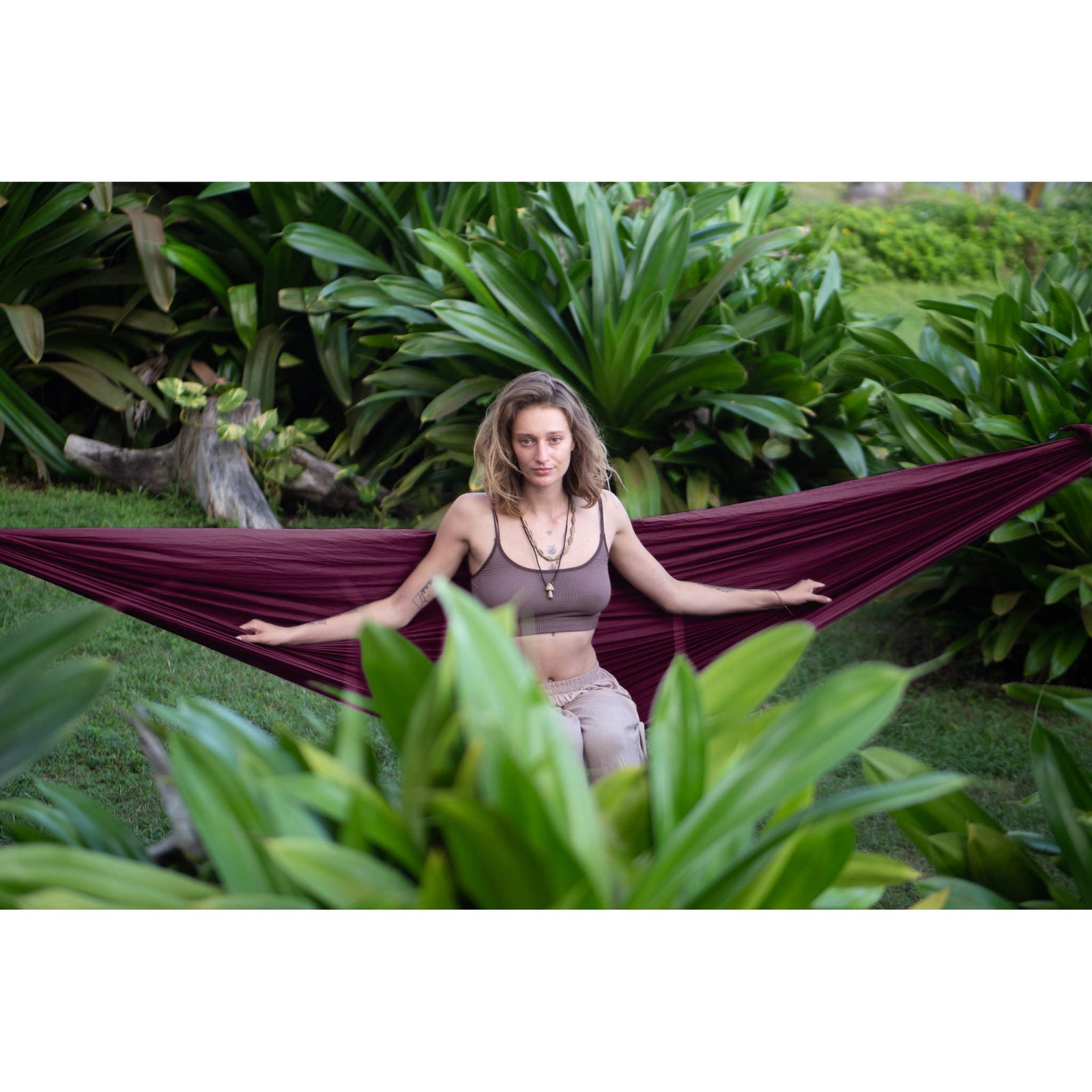 Compact Hammock Ticket To The Moon TMC78 Hammocks 320 x 155 cm / Plum
