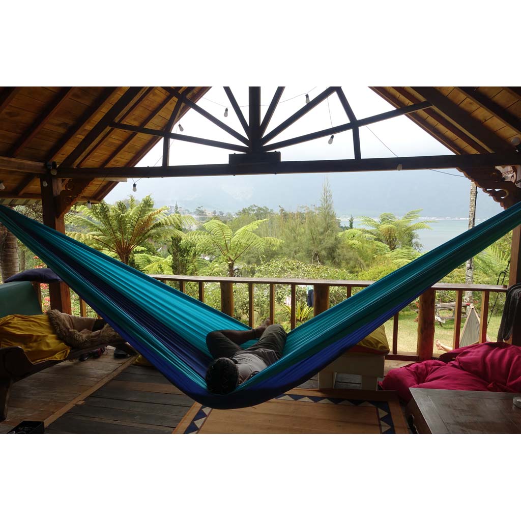 Honey Moon Hammock Ticket To The Moon TMHM3914 Hammocks 520 × 300cm / Royal Blue/Turquoise