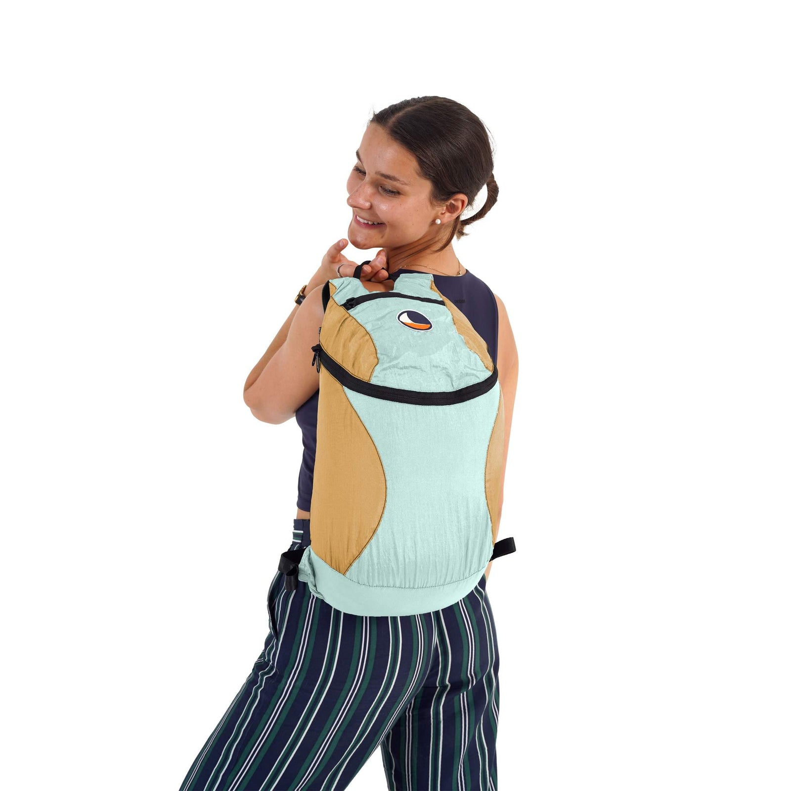 Mini Backpack Ticket To The Moon TMMBP7170 Backpacks 15L / Mint/Sand