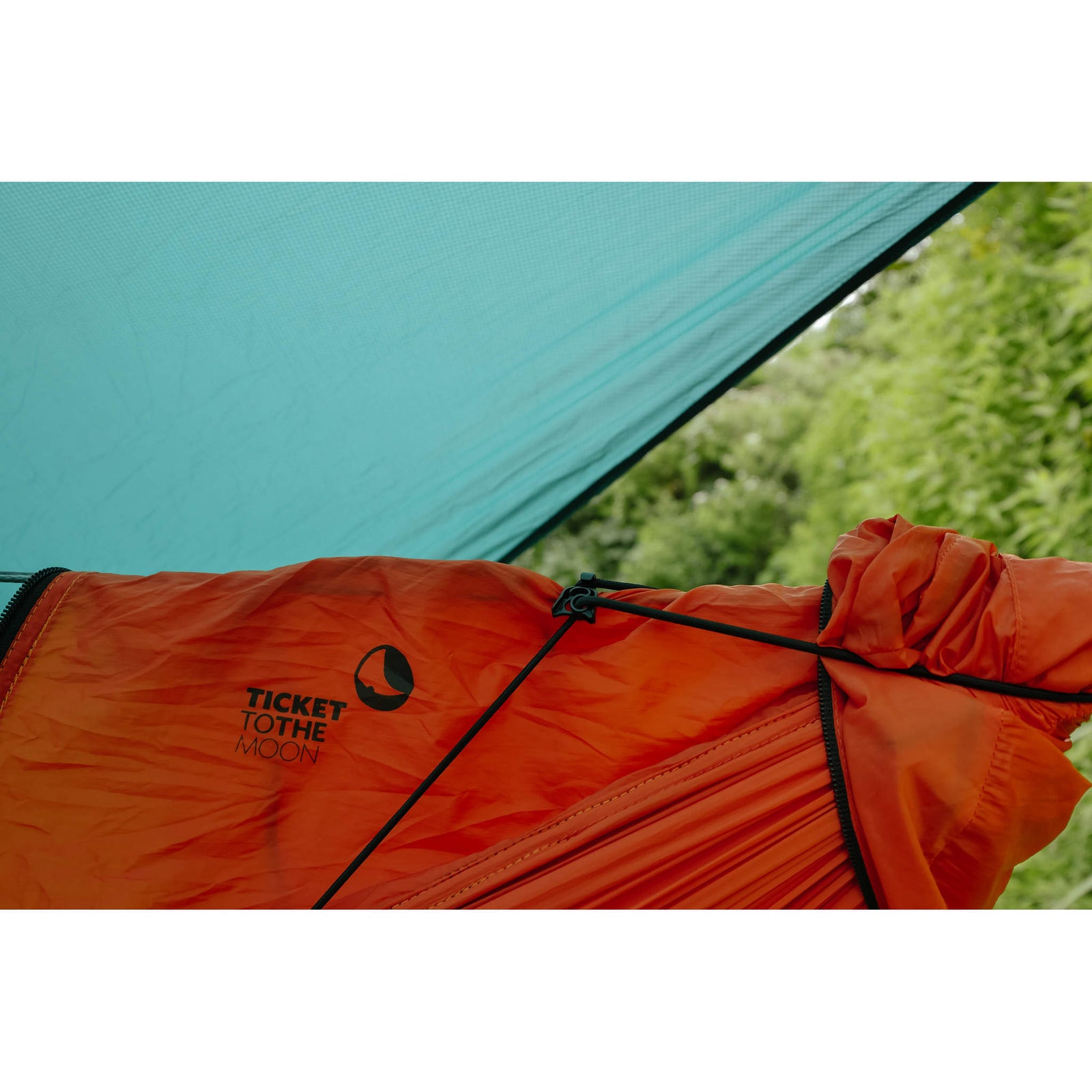 Moonquilt Compact Ticket To The Moon TMMQC51 Hammock Accessories One Size / Forest Green/Light Grey