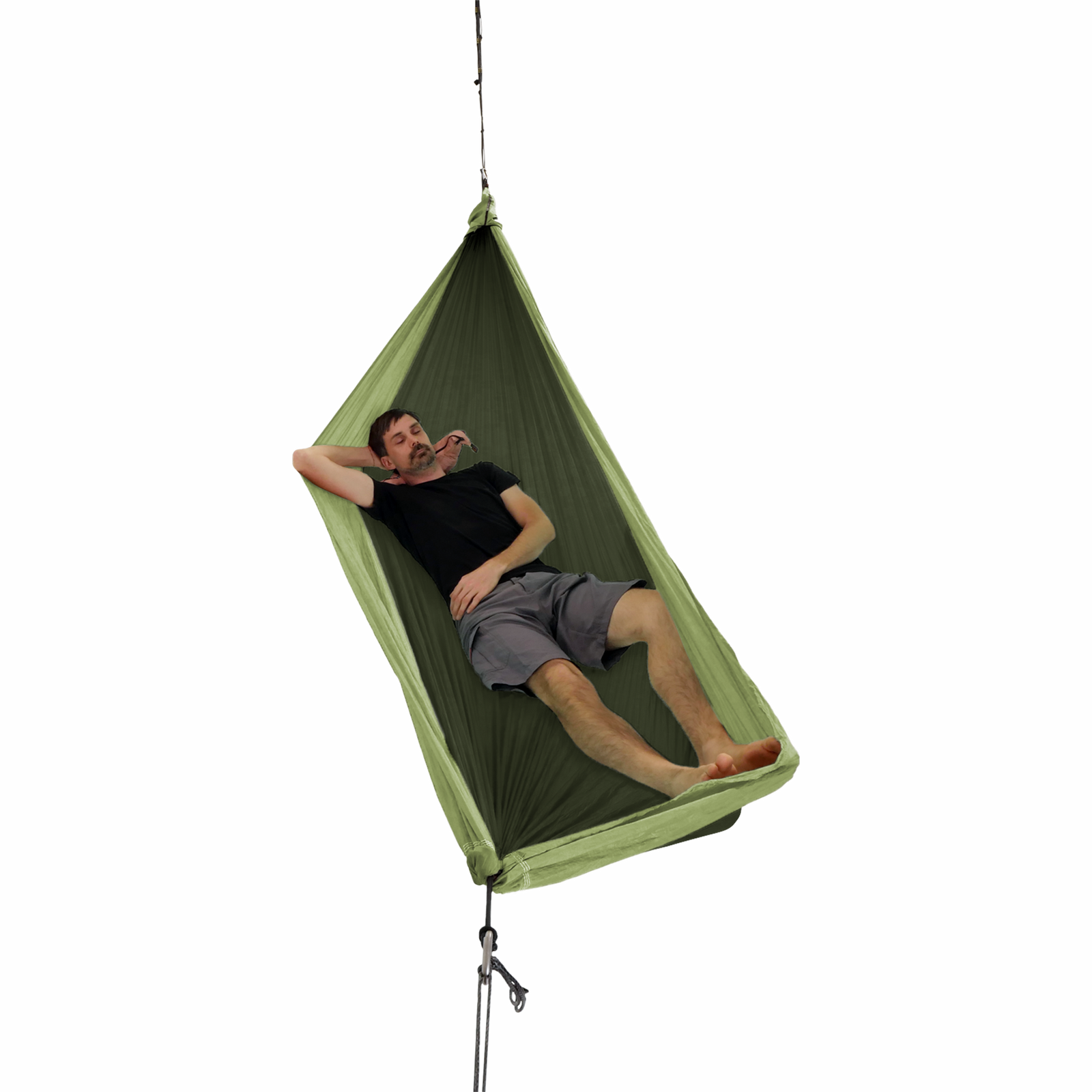 Original Hammock Ticket To The Moon TMO2475 Hammocks 320 x 200 cm / Army Green/Green Apple