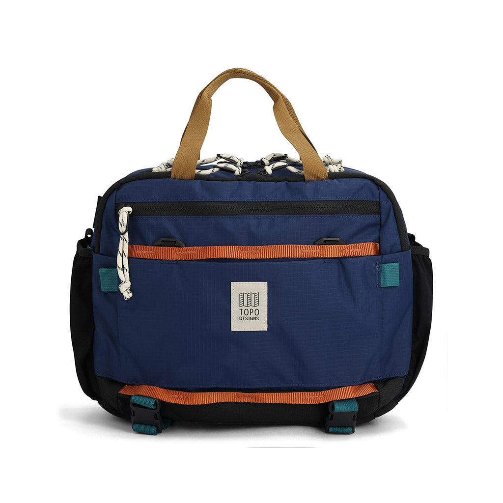 Mountain Cross Pack Topo Designs 932425417 Sling Bags 17L / Midnight/Caribbean