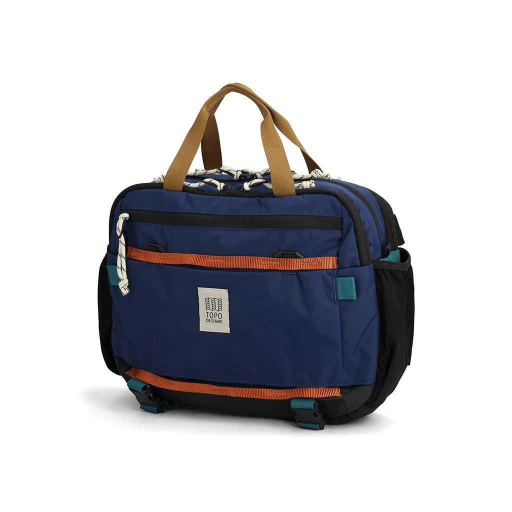 Mountain Cross Pack Topo Designs 932425417 Sling Bags 17L / Midnight/Caribbean