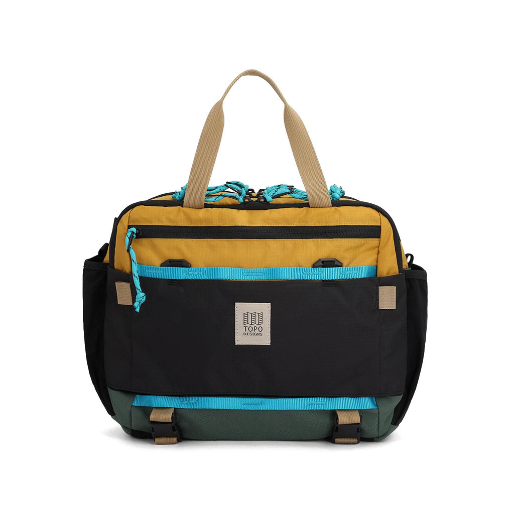 Mountain Cross Pack Topo Designs 932425755 Sling Bags 17L / Mustard/Forest