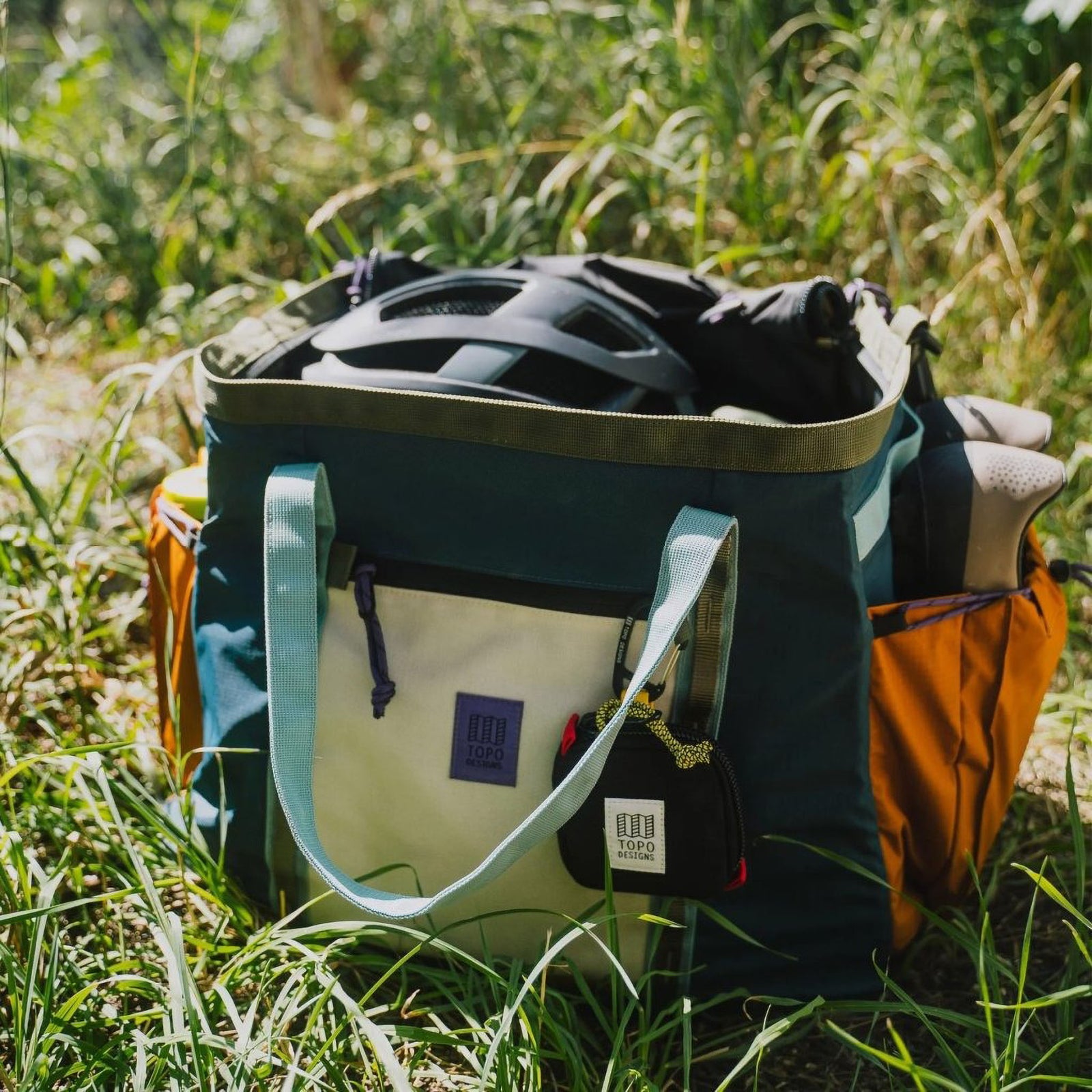 Mountain Gear Bag Topo Designs 932428908 Duffle Bags 48L / Woodland/Terracotta