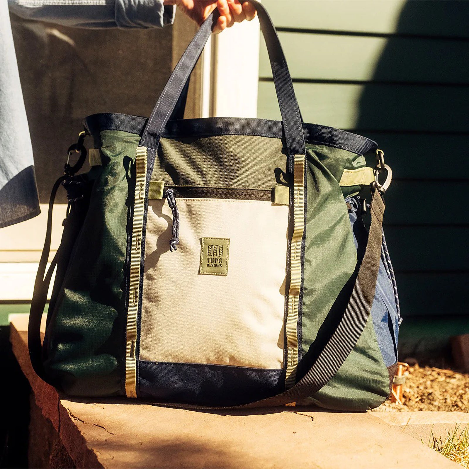 Mountain Gear Bag Topo Designs 932428908 Duffle Bags 48L / Woodland/Terracotta
