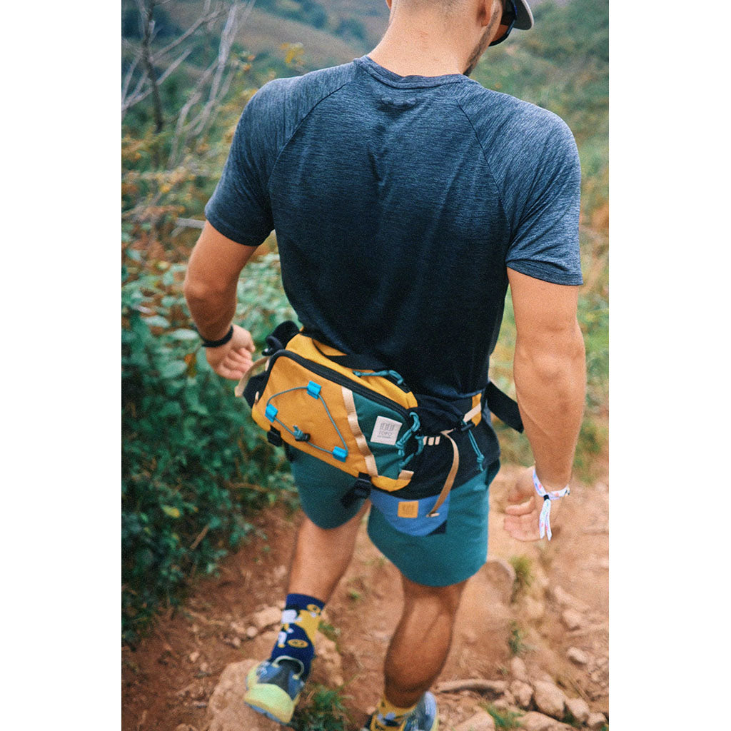 Mountain Hydro Hip Pack Topo Designs 932429755 Sling Bags 4.4L / Mustard/Forest