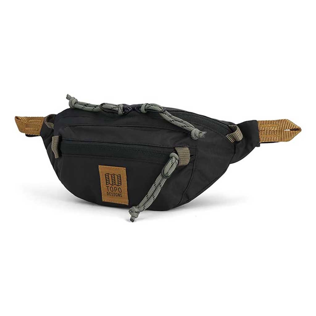 Mountain Waist Pack Topo Designs 932432024000 Bumbags One Size / Black/Neutral