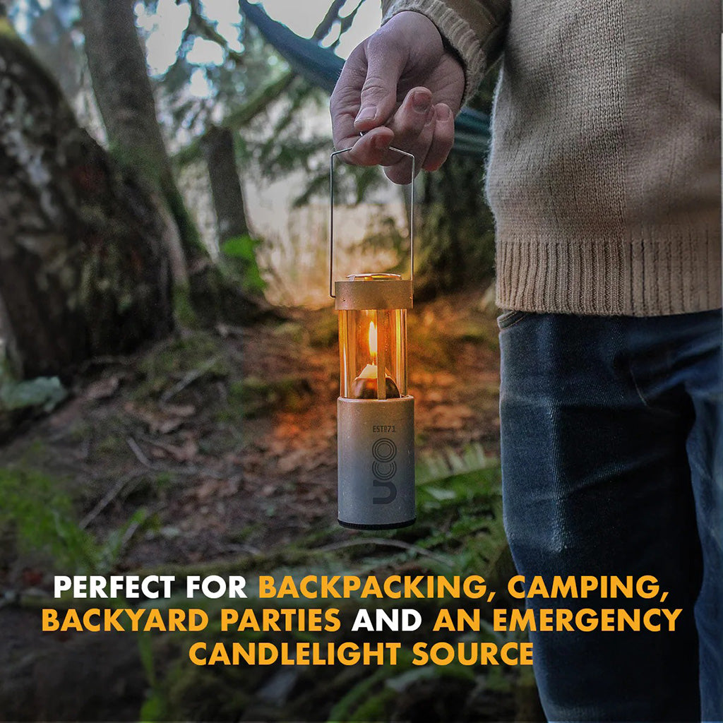 9 Hour Original Candle Lantern UCO Gear UCO23GRN Lanterns One Size / Forest Green