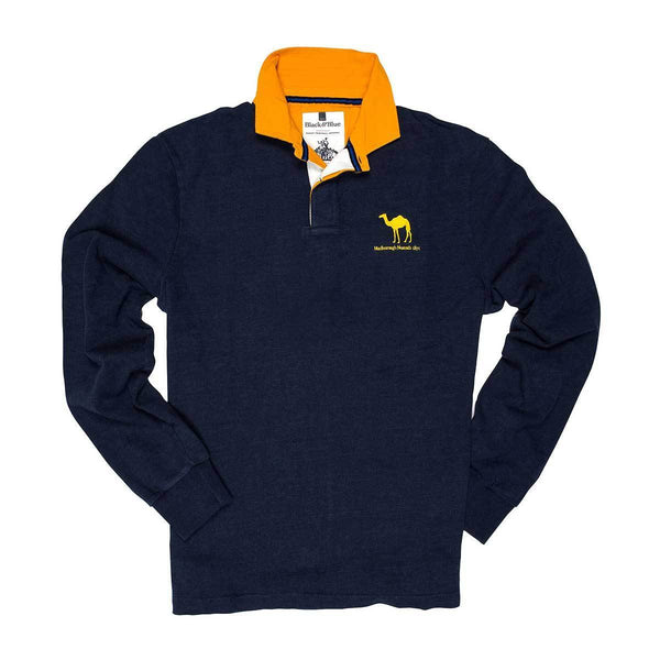 Malborough Nomads 1871 Rugby Shirt Black & Blue 1871 Shirts - Rugby Shirts